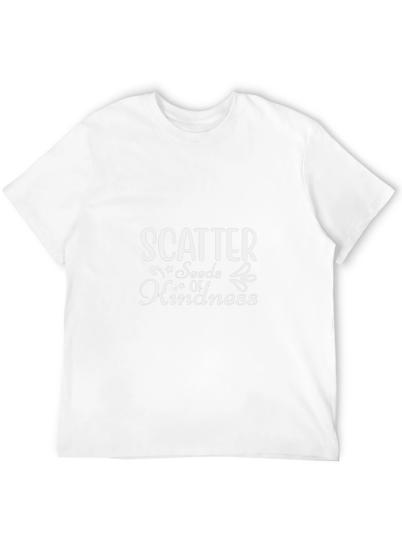 Scatter Seeds of Kindness Black T-Shirt