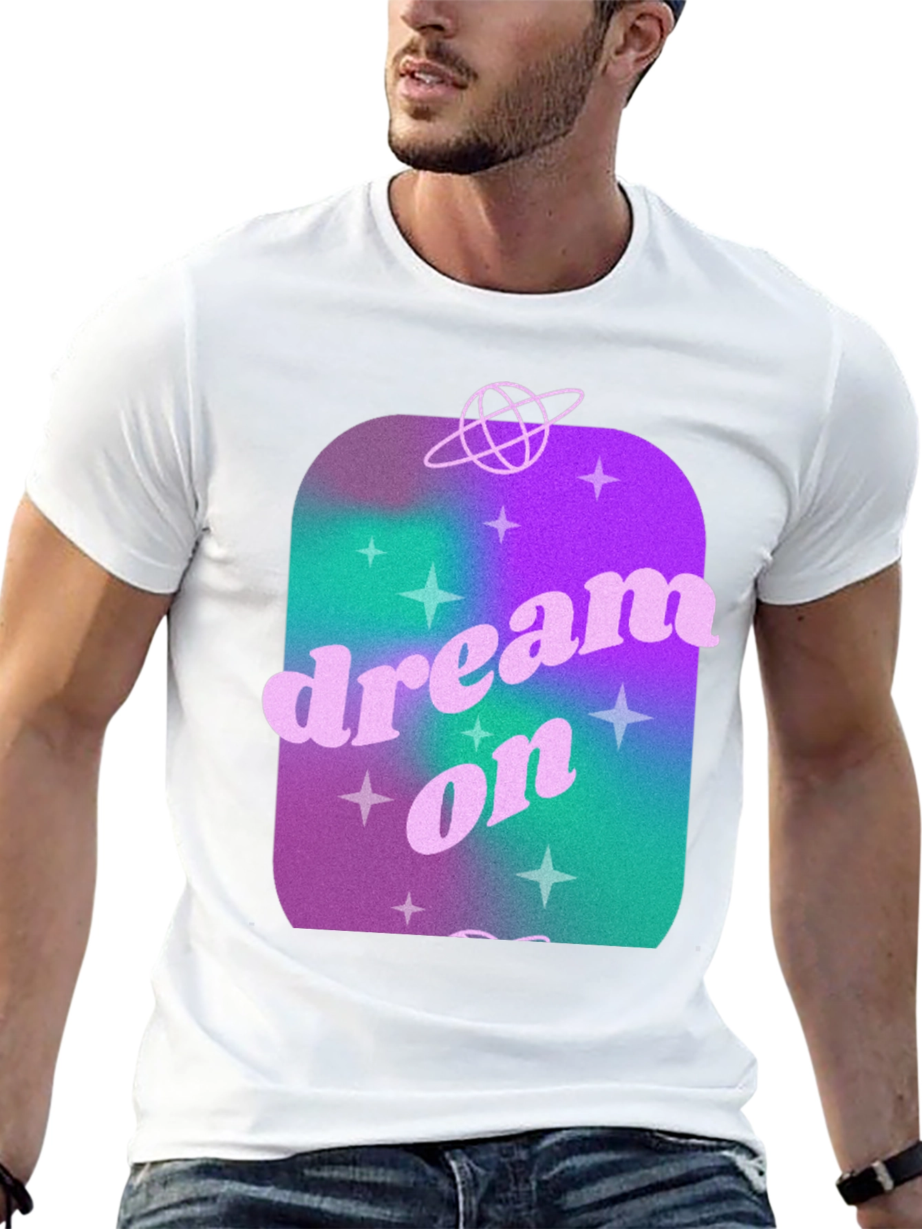 Dream On Graphic T-Shirt - Unisex Casual Tee