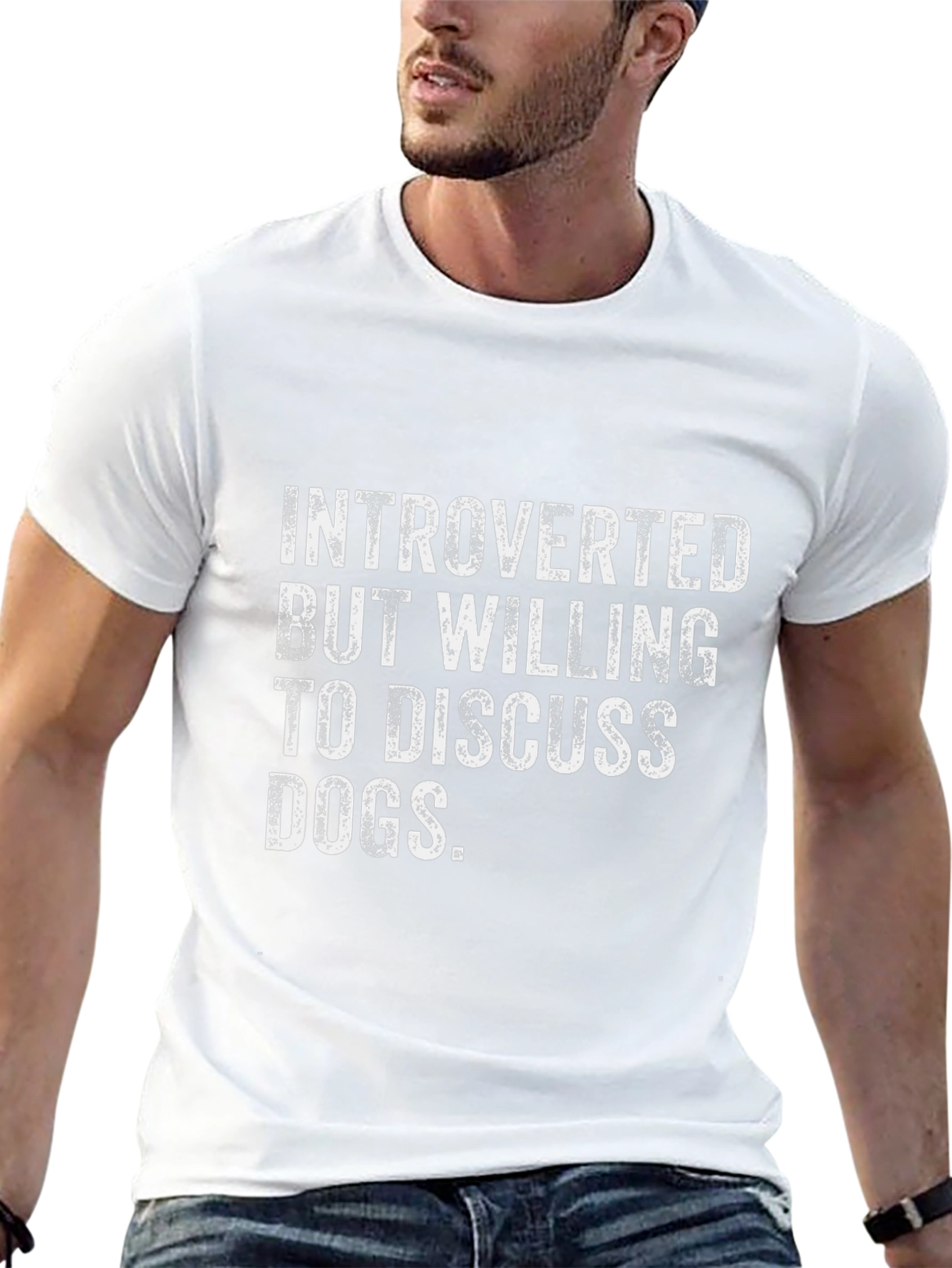 Introverted Dog Lover Tee