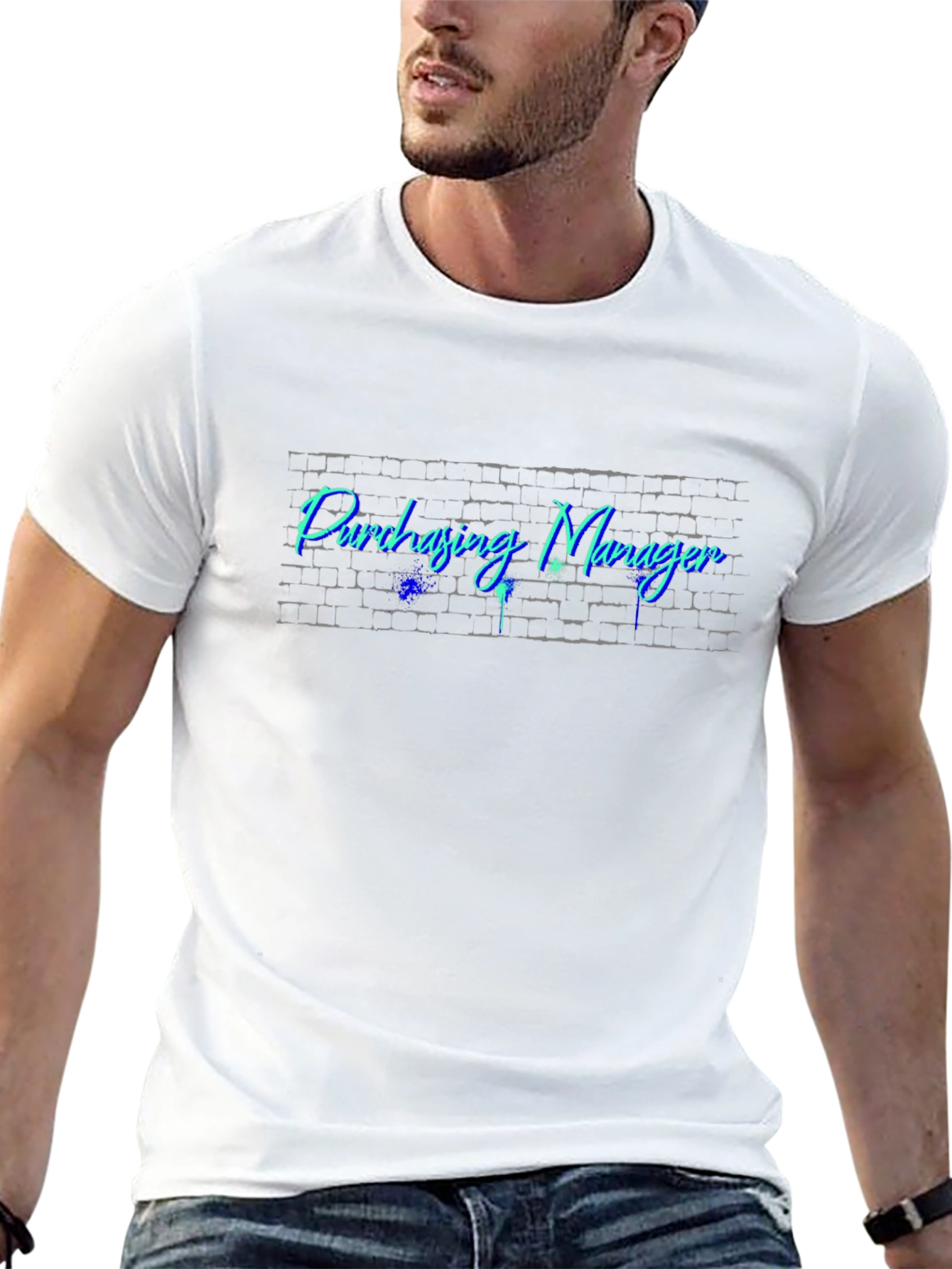 Purchasing Manager Brick Wall T-Shirt