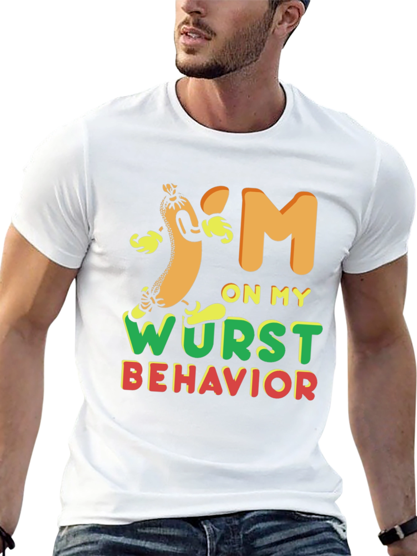 Wurst Behavior Funny Graphic Tee