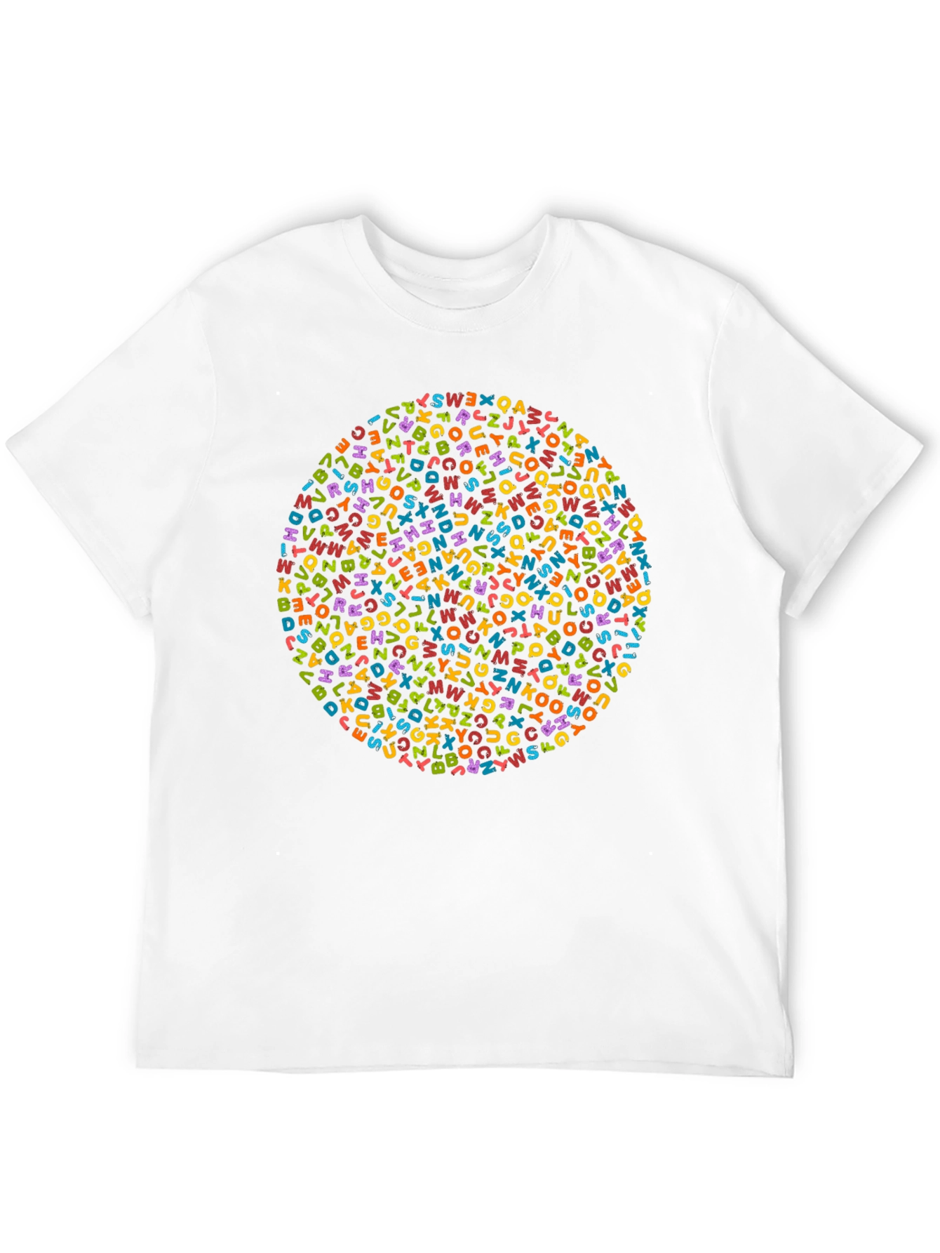 Alphabet Circle Graphic Tee