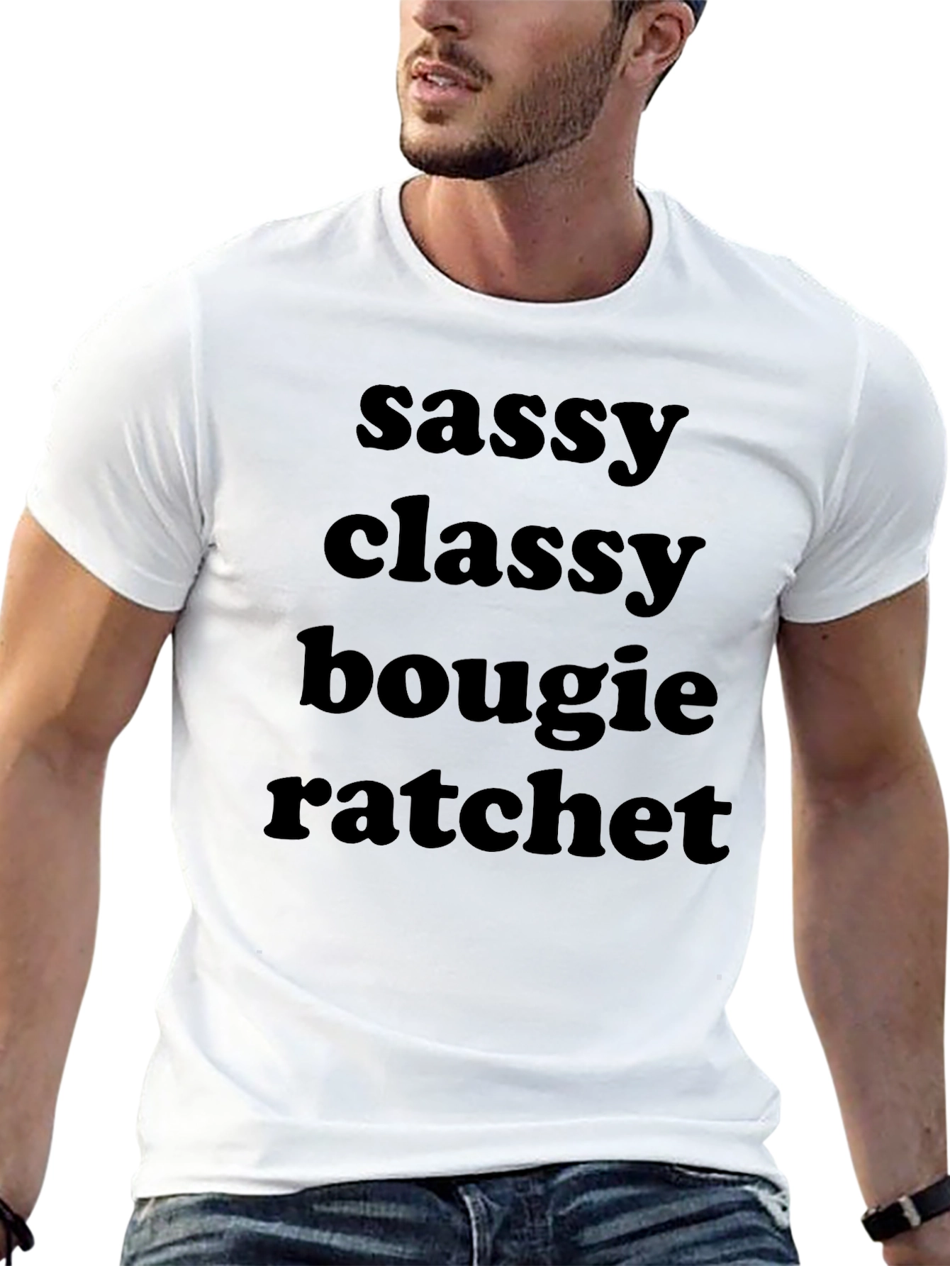 Sassy Classy Bougie Ratchet Graphic Tee