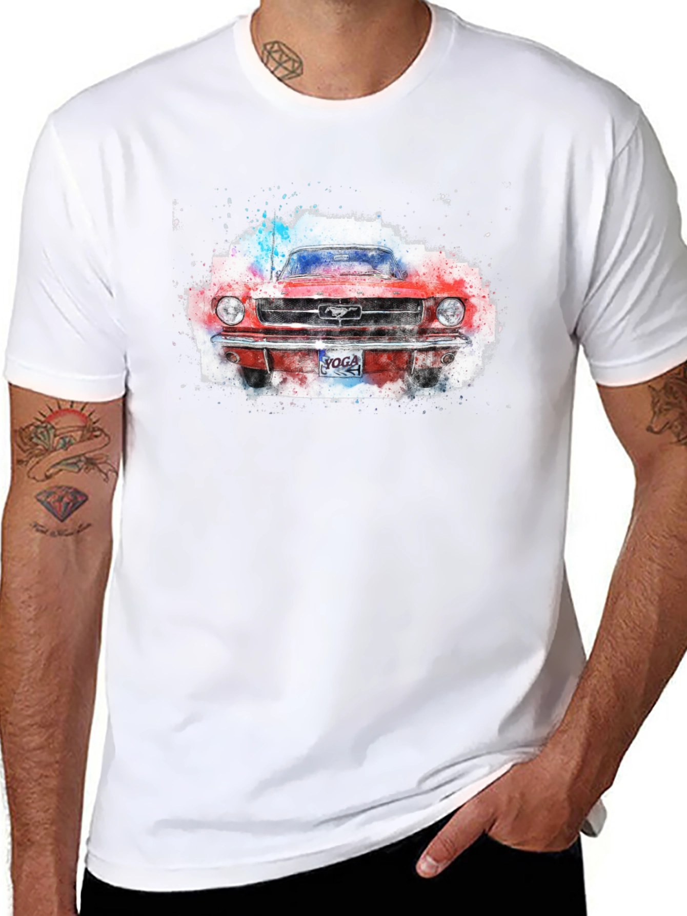 Classic Car Graphic T-Shirt
