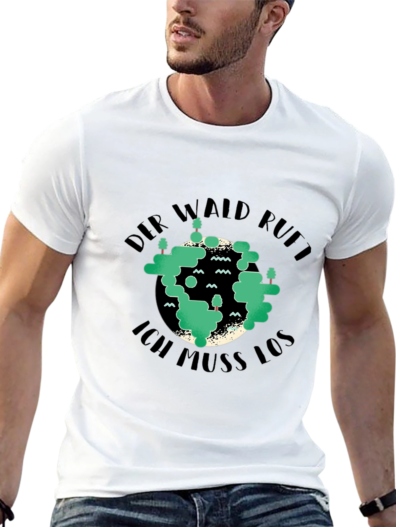 Der Wald Ruft T-Shirt - Nature Lovers Tee