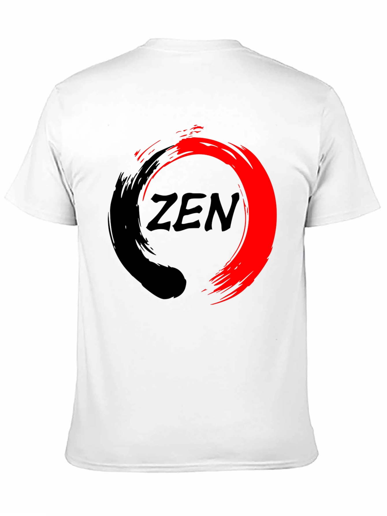 Zen Circle T-Shirt - Mens Crew Neck Tee