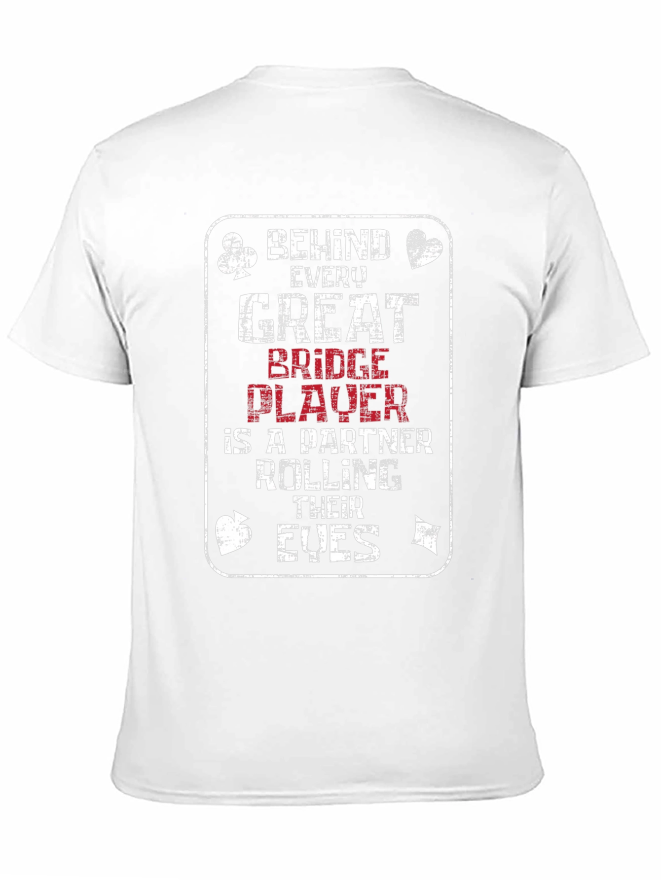 Bridge Player Graphic T-Shirt