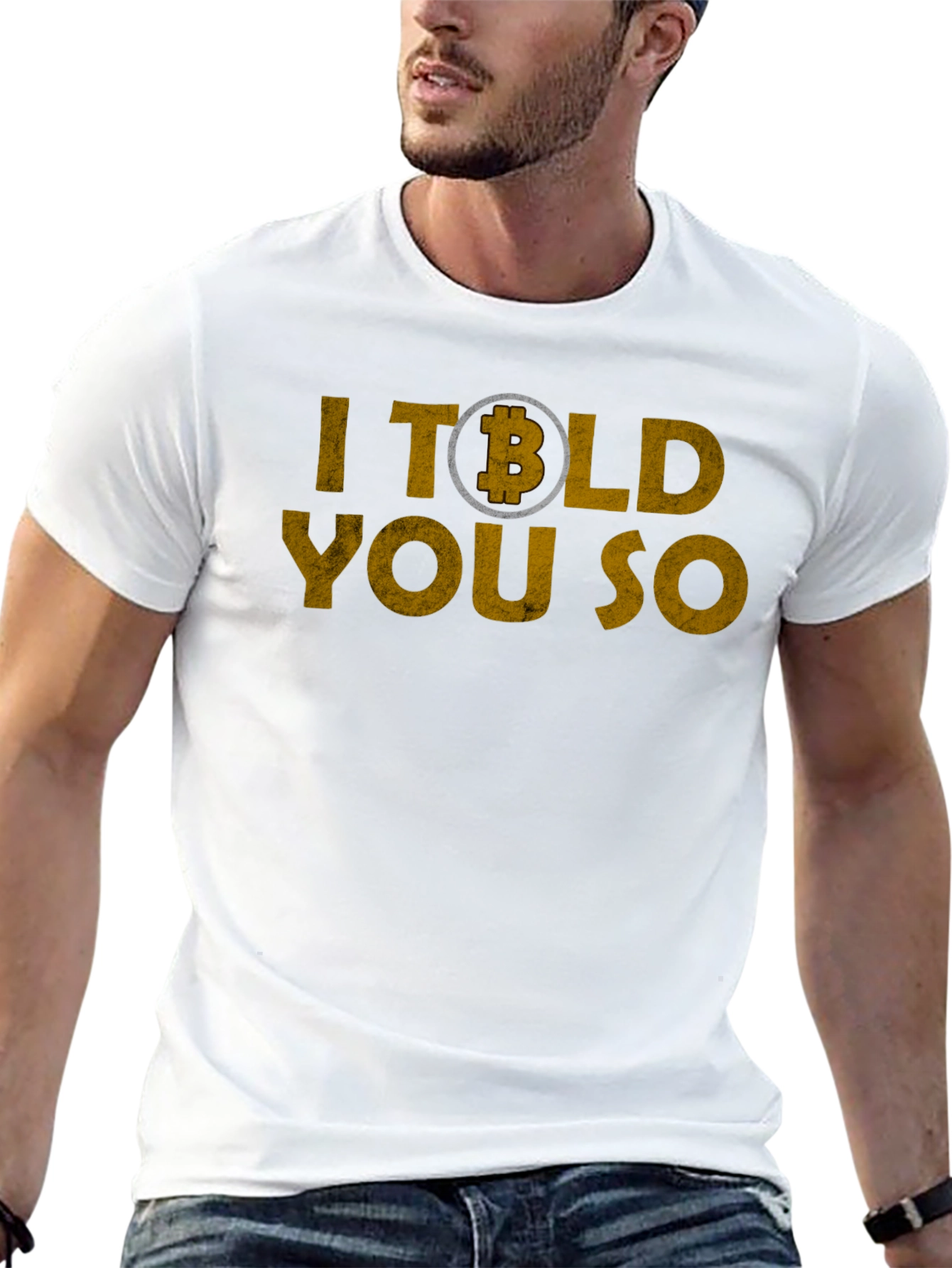 Bitcoin Crypto T-Shirt - I Told You So