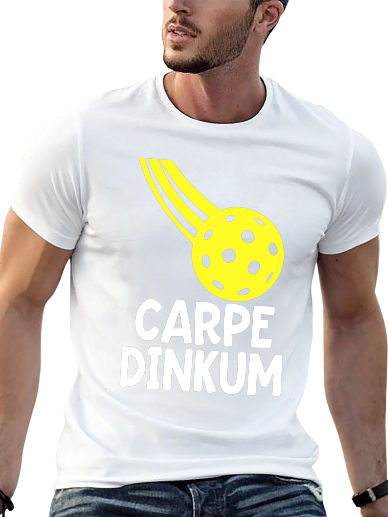 Carpe Dinkum Black Graphic Tee