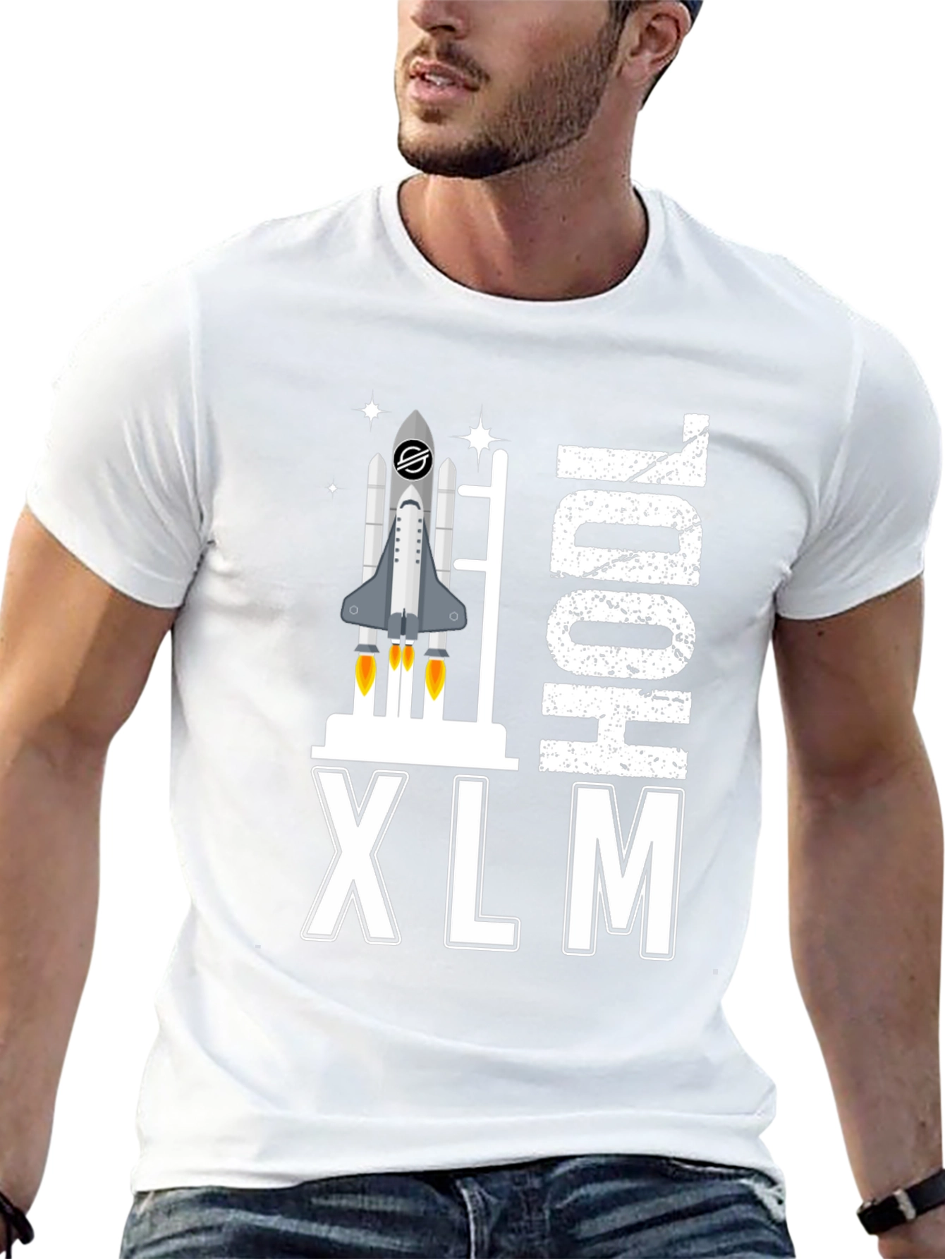 HODL XLM T-Shirt Crypto Space Launch