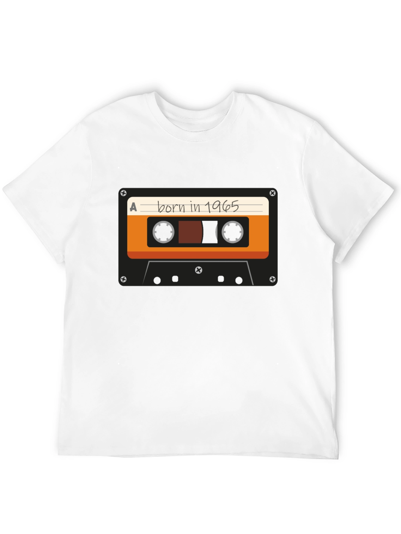 Born in 1965 Cassette Graphic T-Shirt