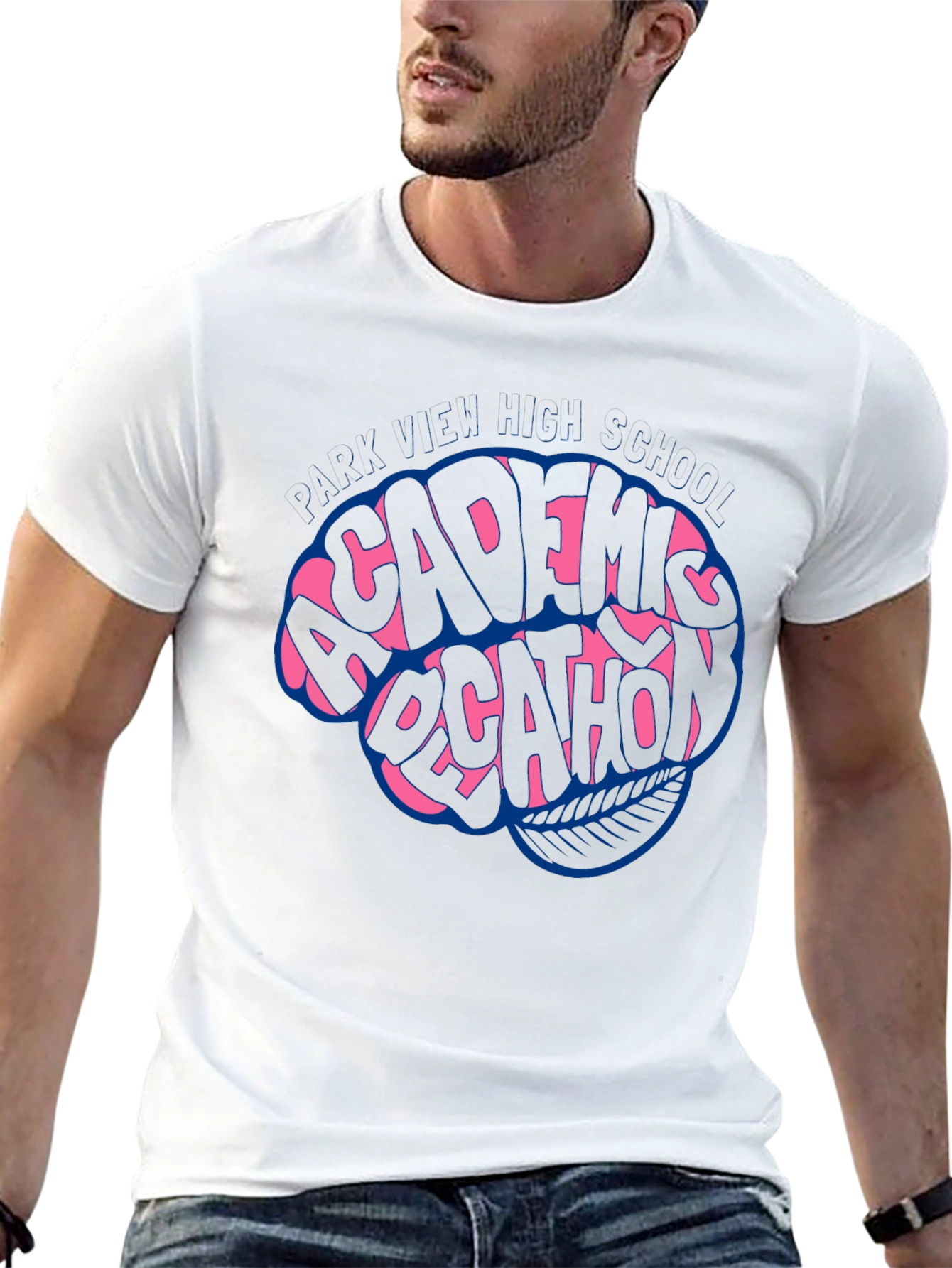 Academic Decathlon Brain Graphic Tee