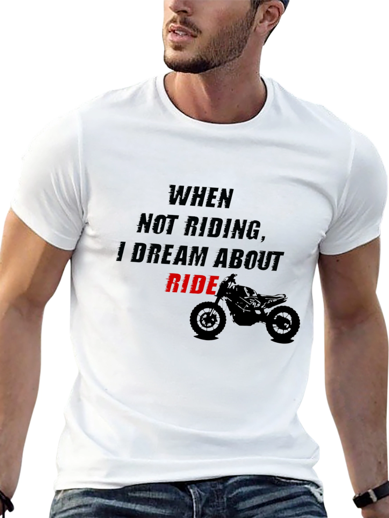 Motorcycle Ride Dream Graphic Tee
