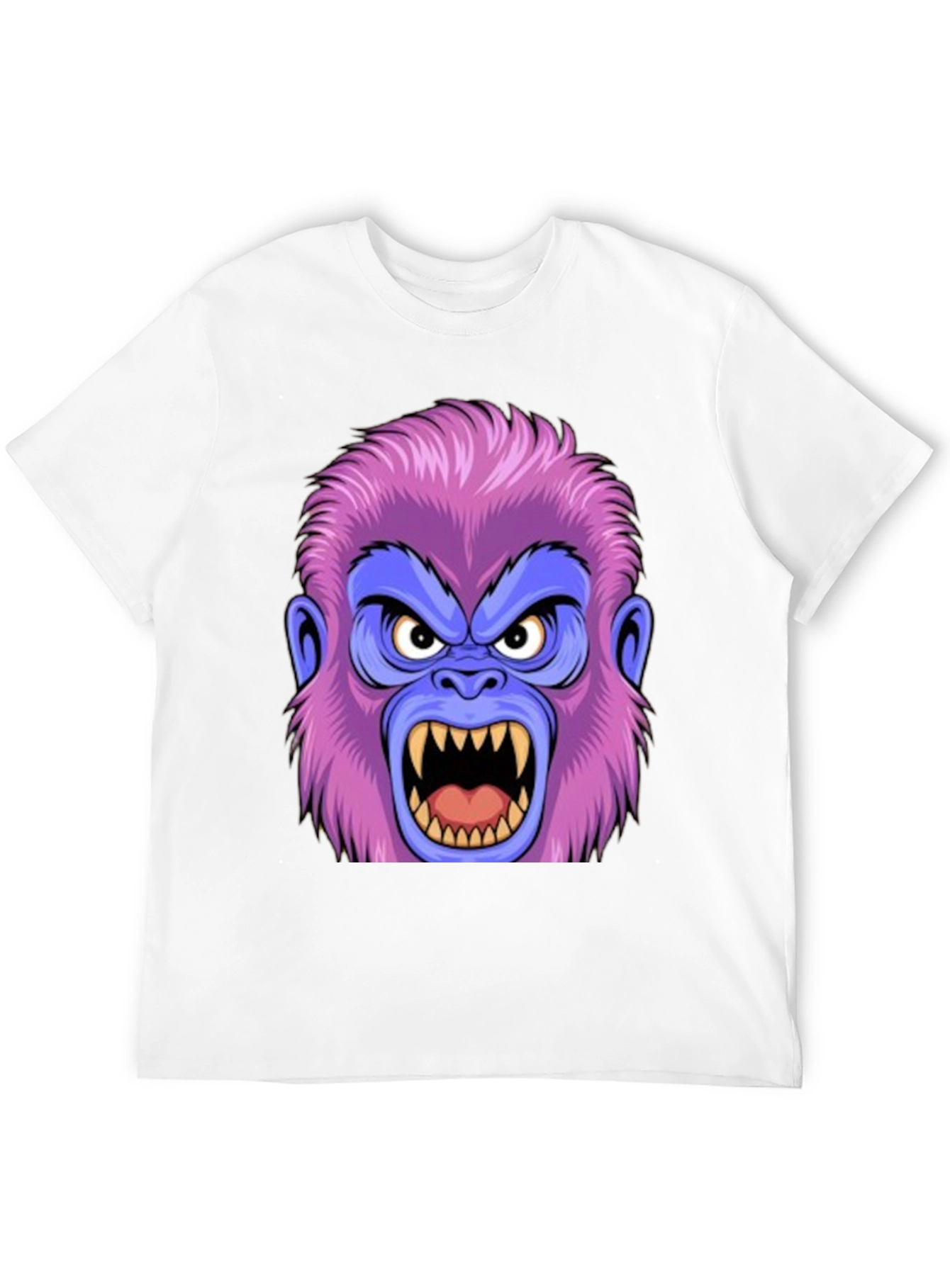 Angry Gorilla Graphic Tee - Black