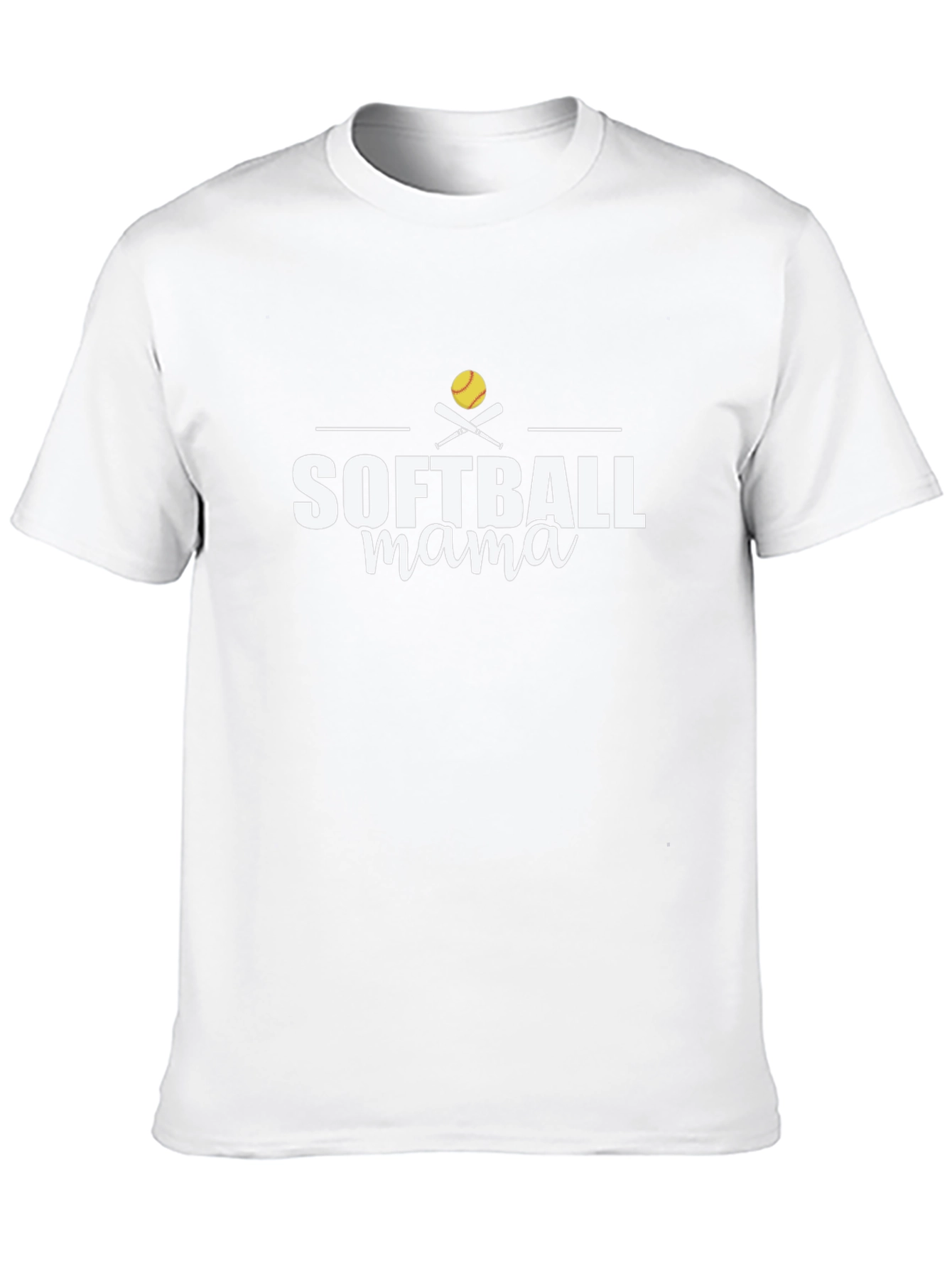 Softball Mama Graphic T-Shirt