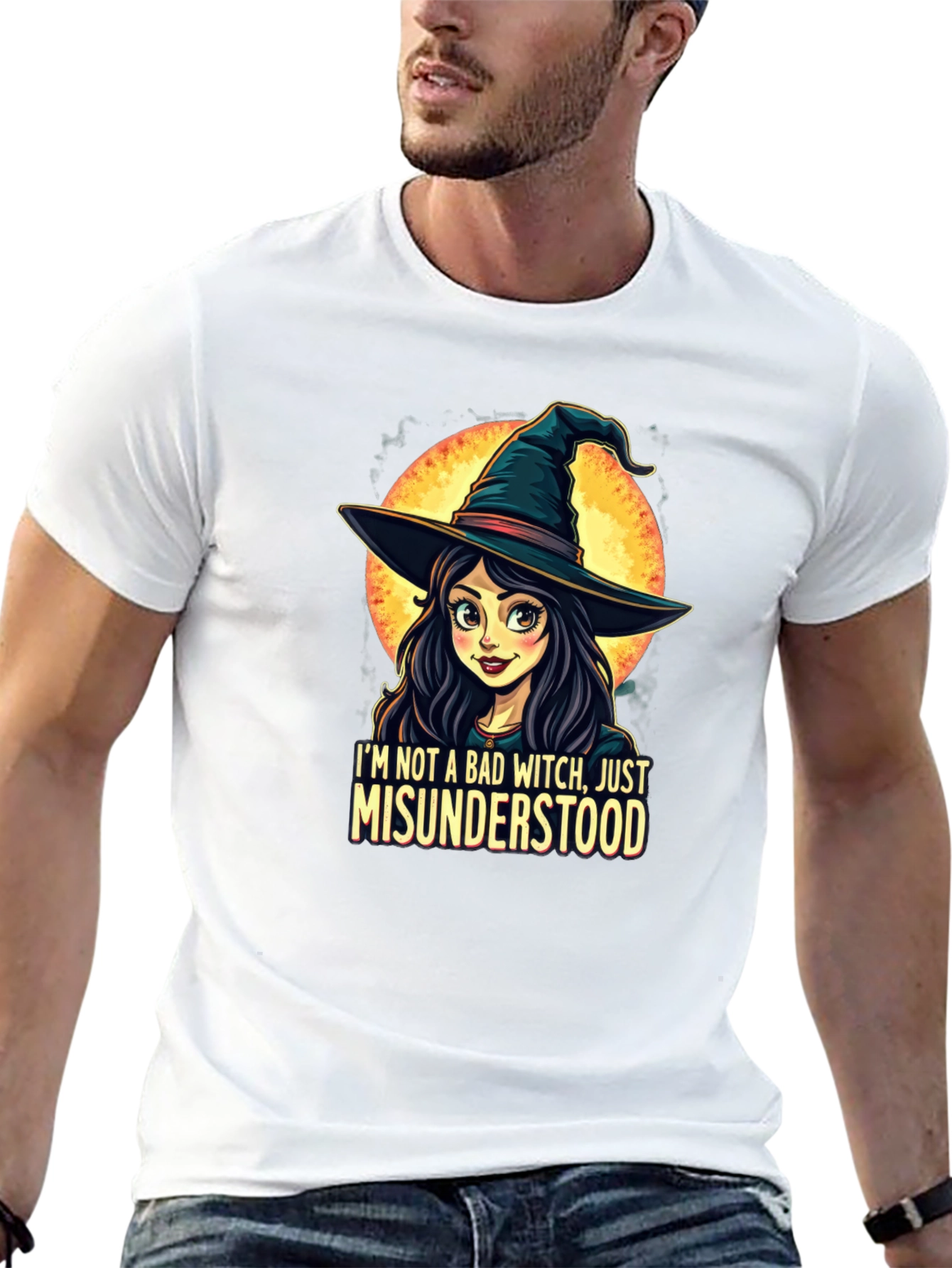 Witch Misunderstood Graphic T-Shirt