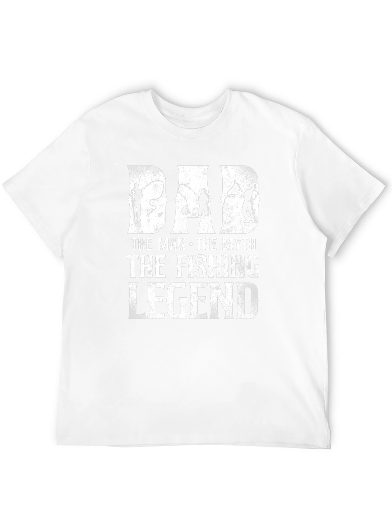 Dad Fishing Legend T-Shirt - The Man The Myth