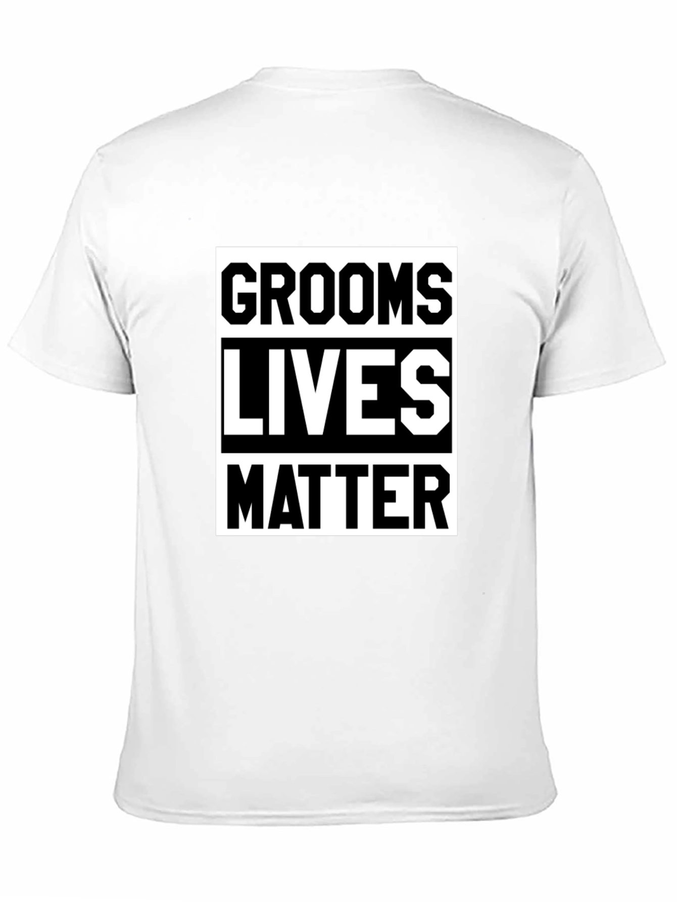 Grooms Lives Matter Graphic Tee - Black