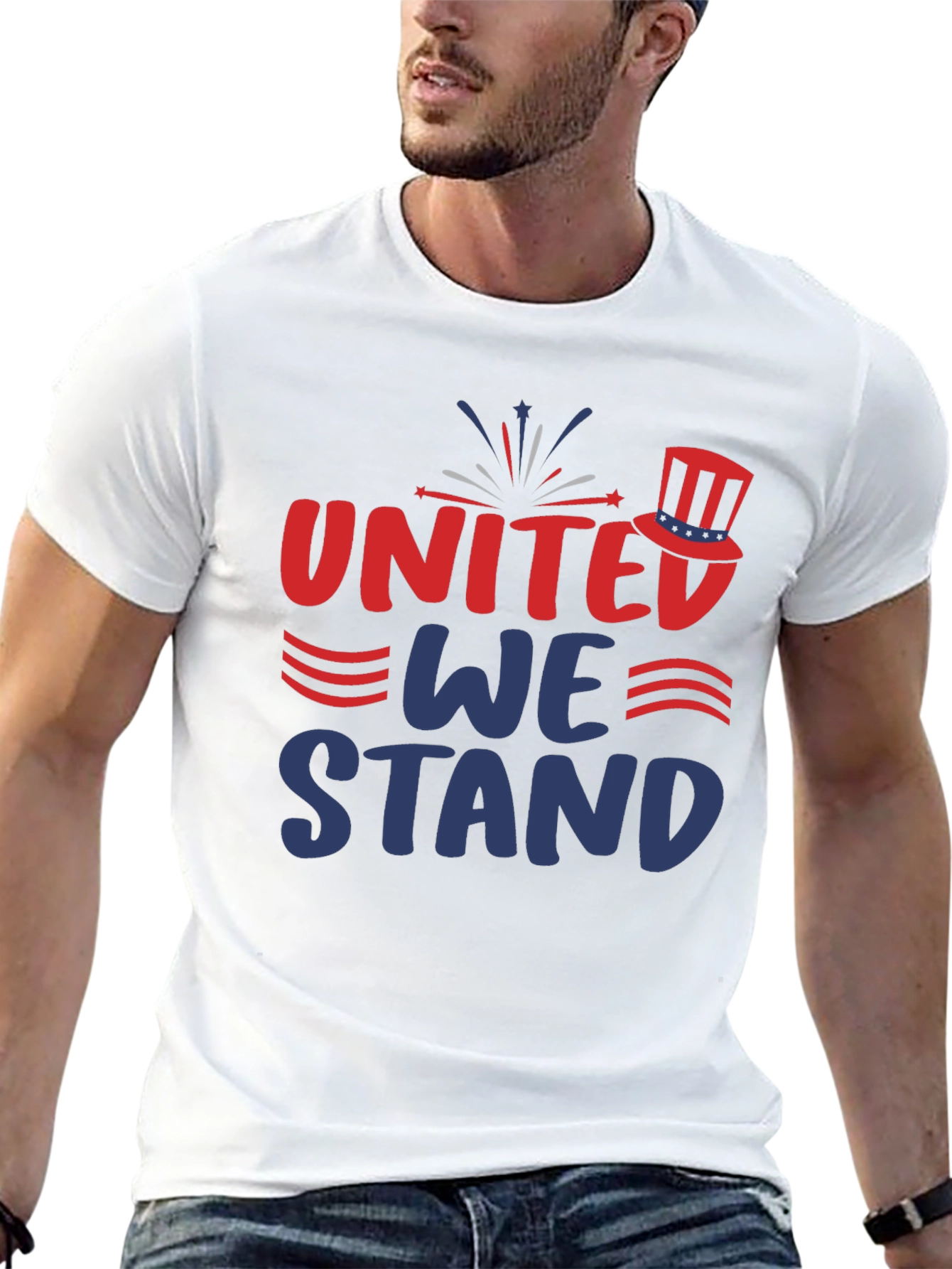 United We Stand Patriotic T-Shirt
