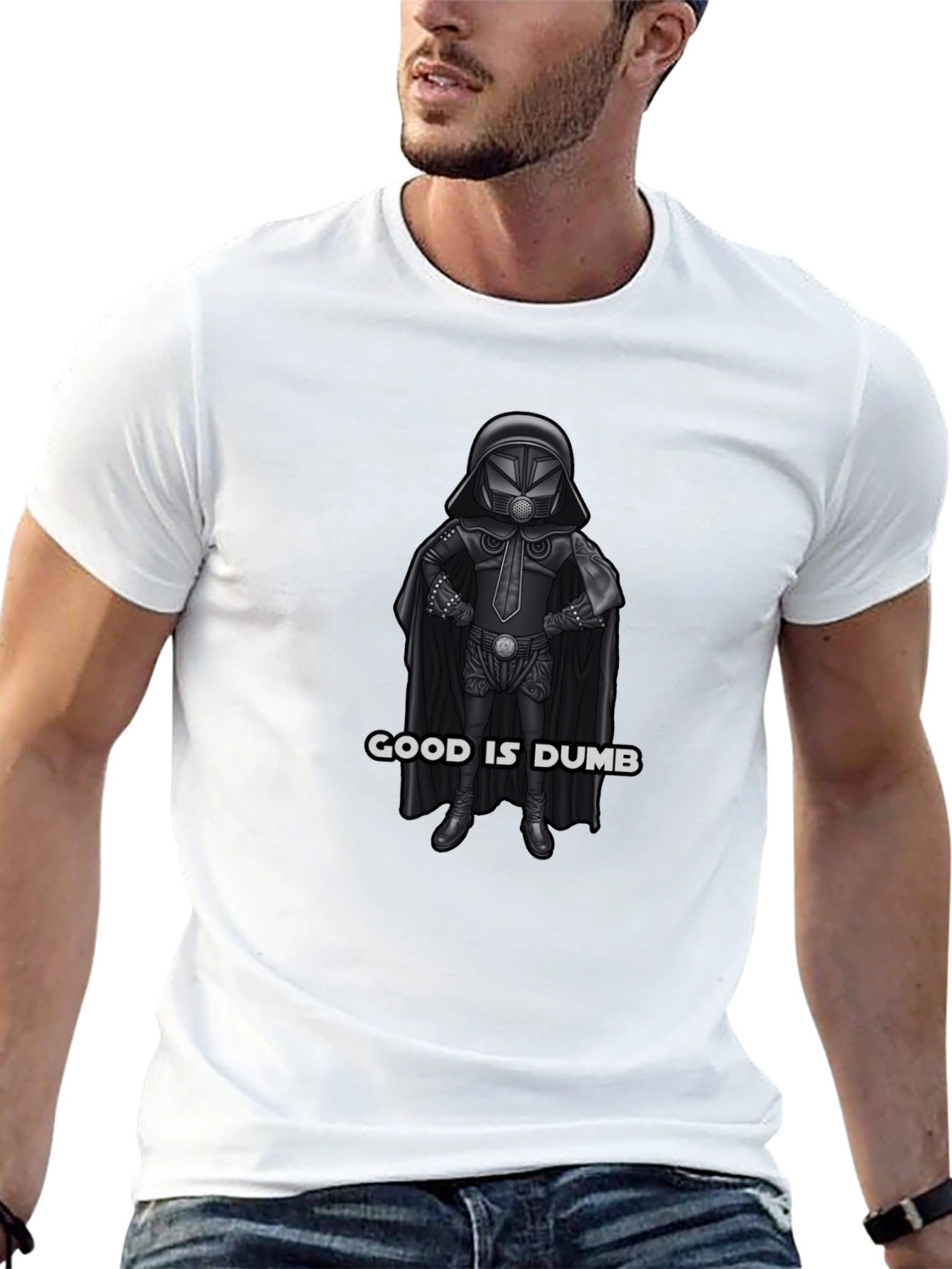 Dark Humor Cartoon T-Shirt