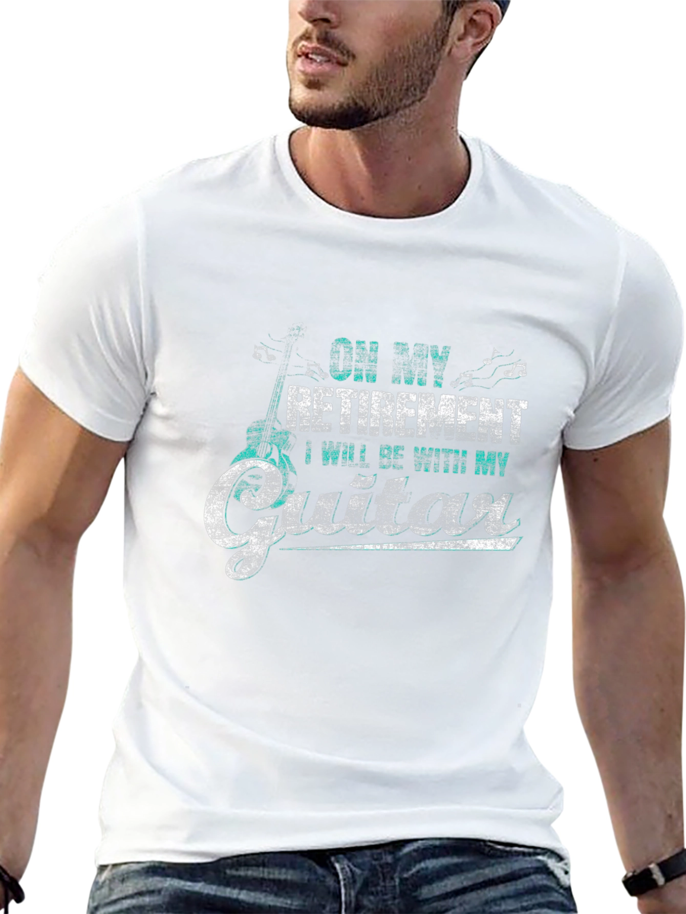 Guitar Retirement T-Shirt - Black