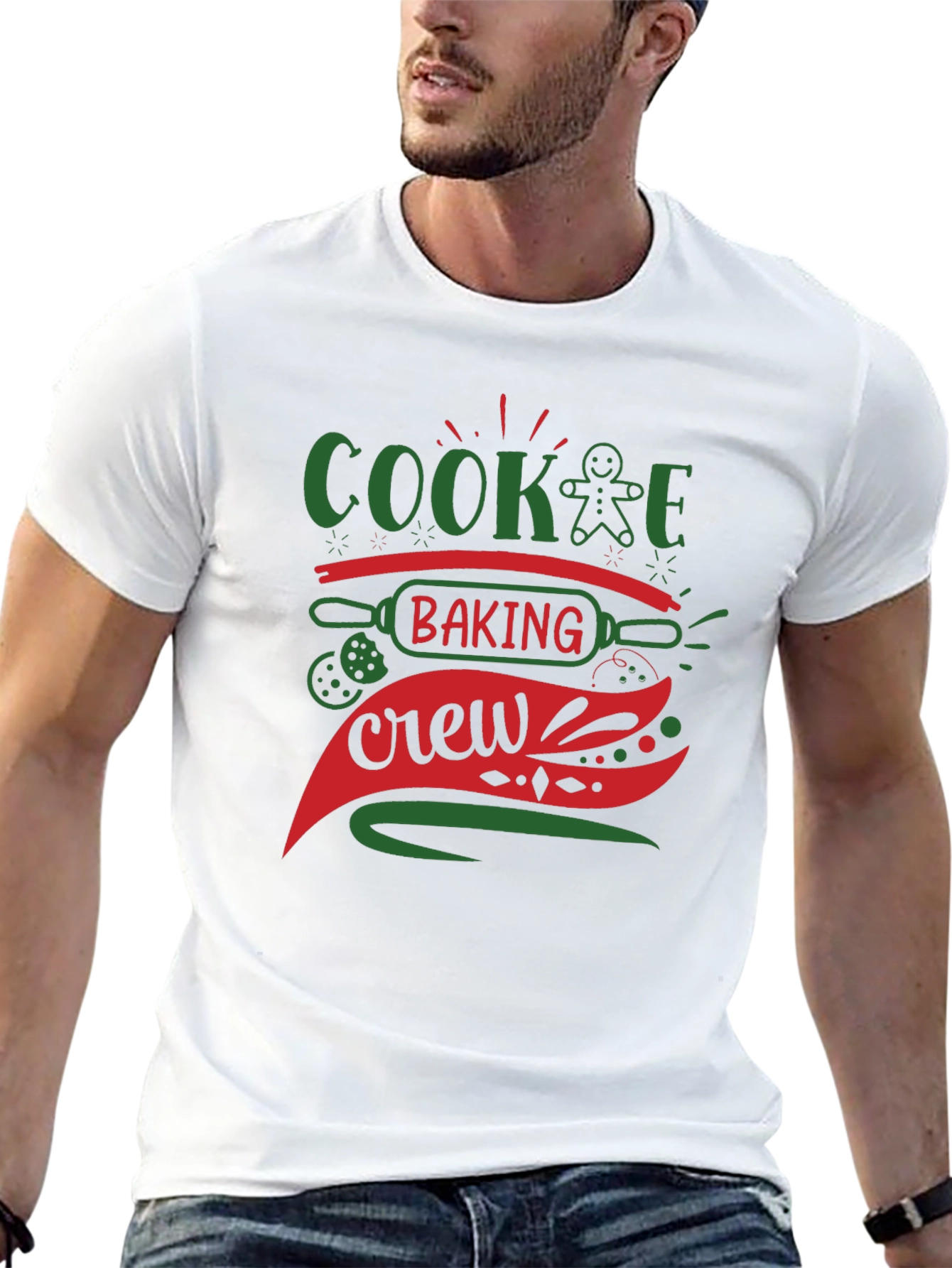 Cookie Baking Crew Christmas T-Shirt