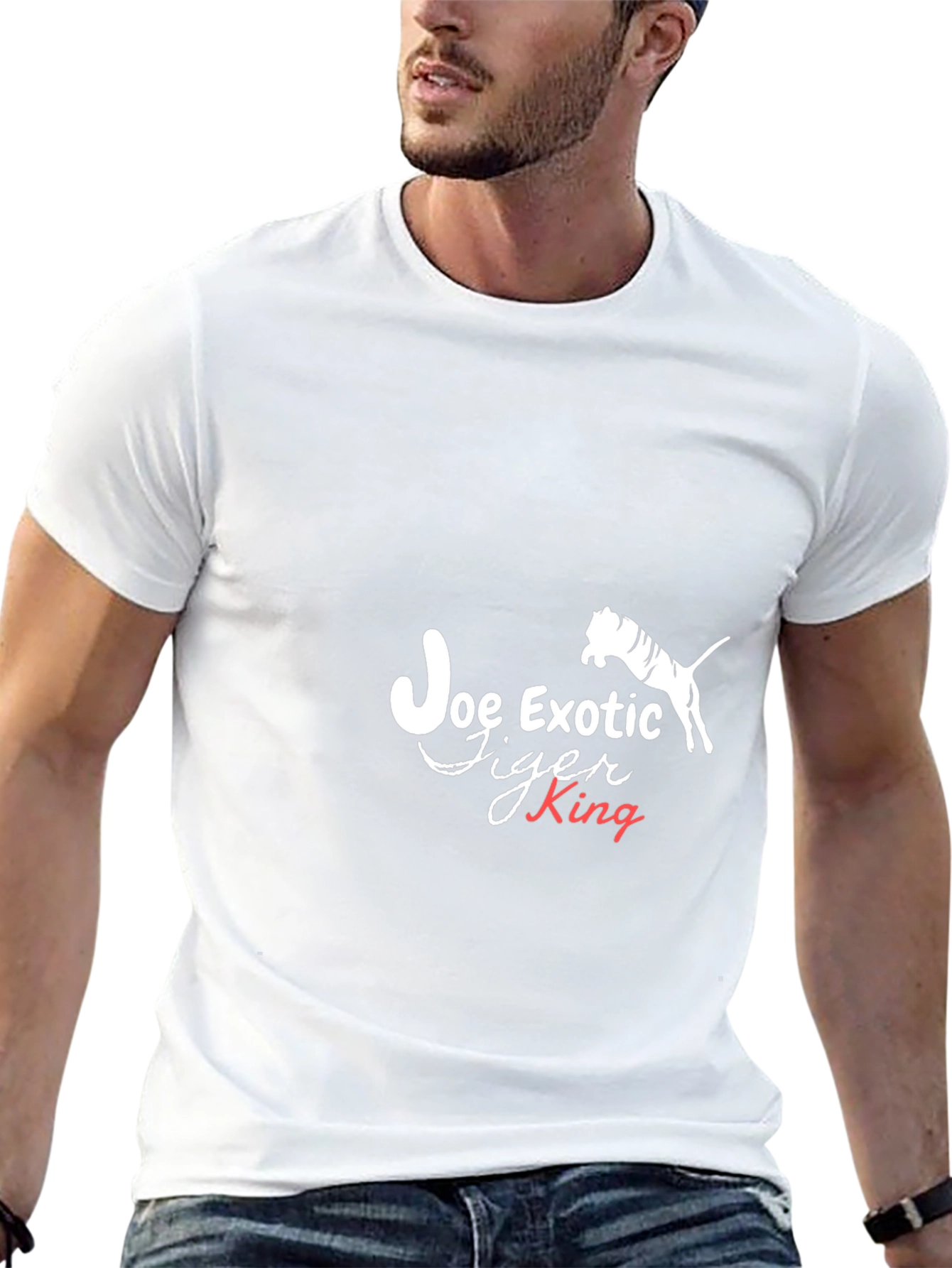 Joe Exotic Tiger King Graphic T-Shirt - Black