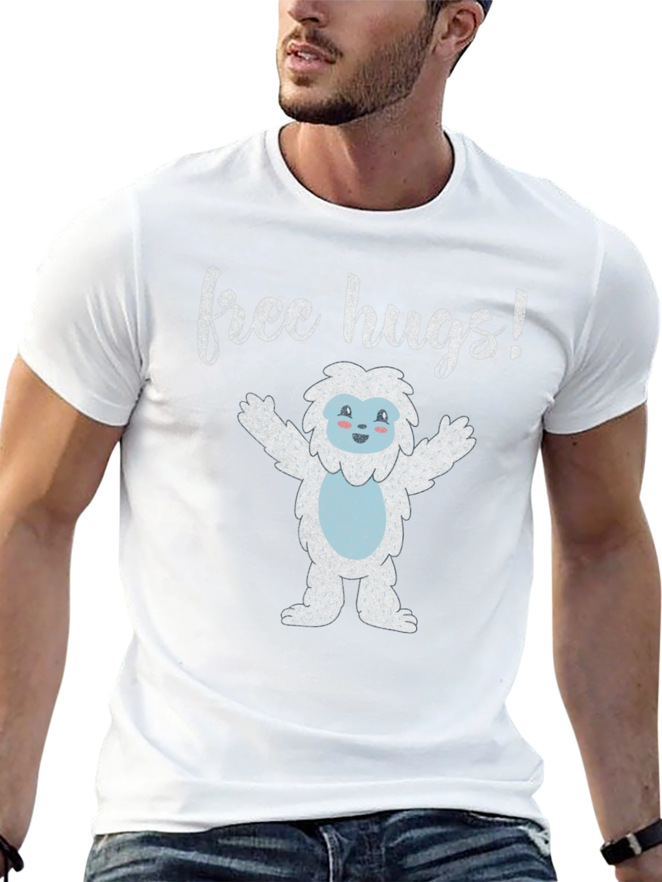 Free Hugs Sasquatch T-Shirt