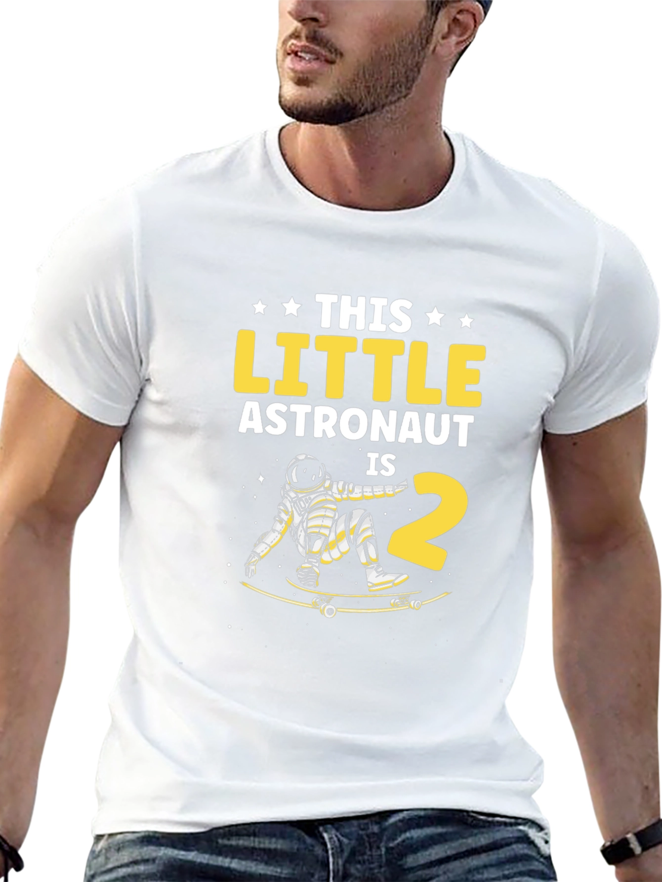 Little Astronaut 2nd Birthday T-Shirt