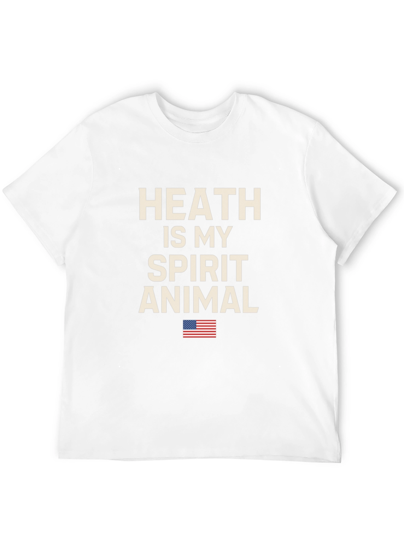 Heath Is My Spirit Animal T-Shirt - Patriotic Design
