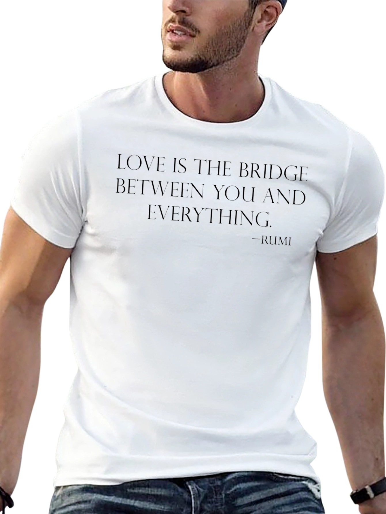 Love is the Bridge Graphic T-Shirt