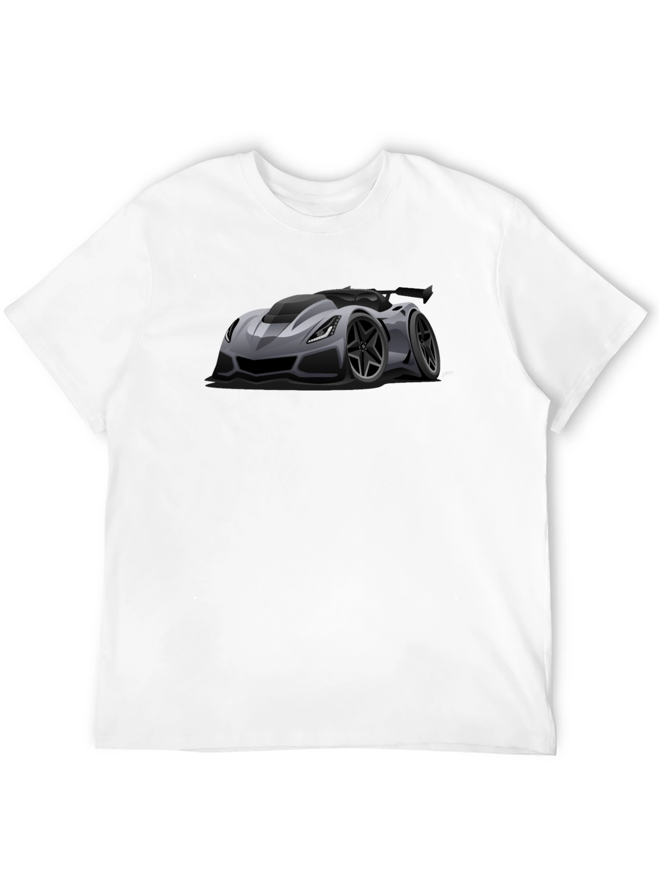 Car T-Shirt - Black Modern Design