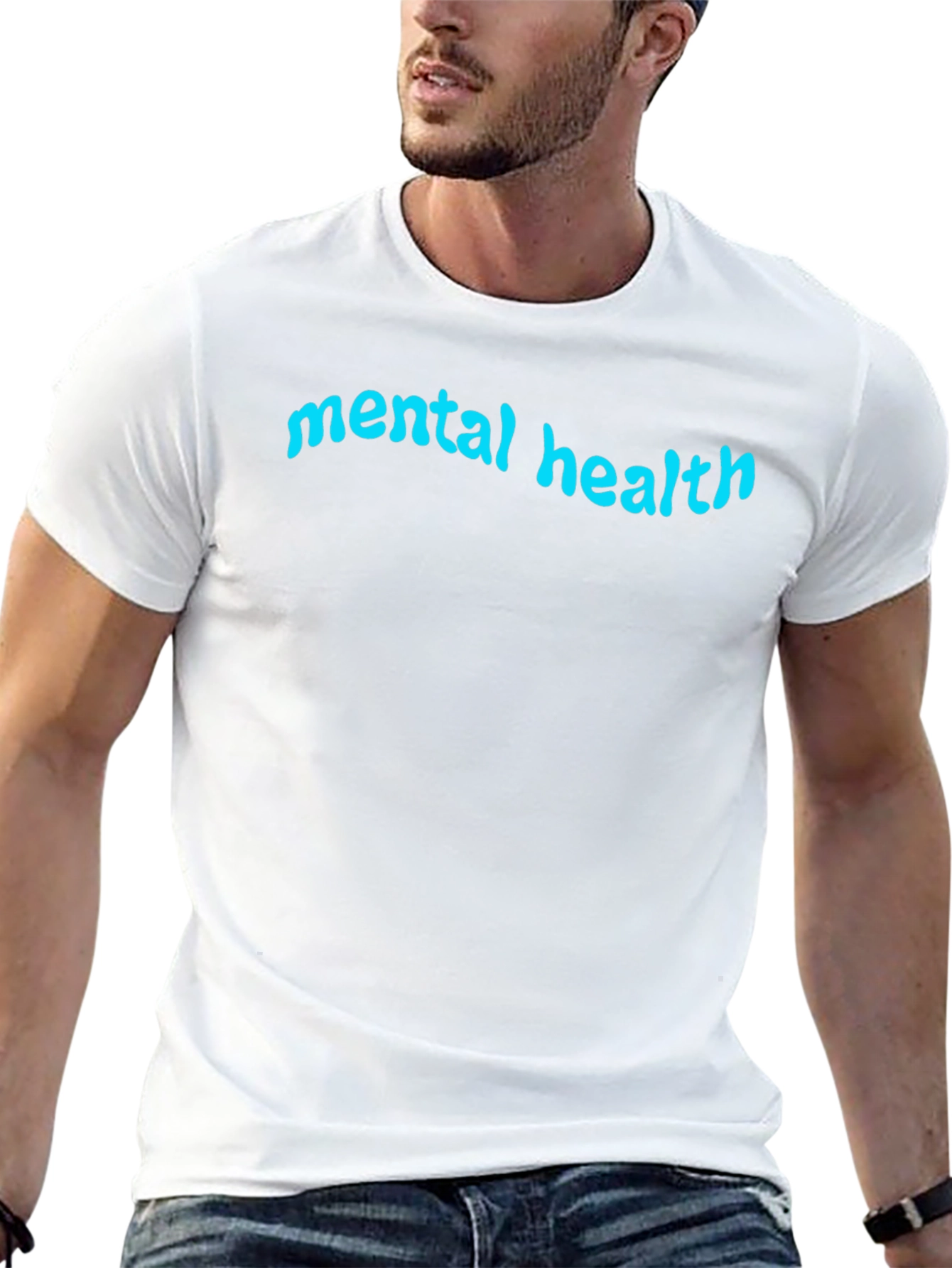 Mental Health Awareness Tee - Black