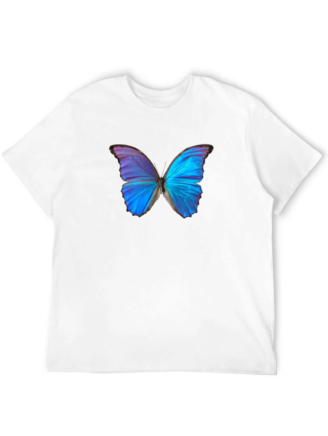 Butterfly Graphic Black T-Shirt