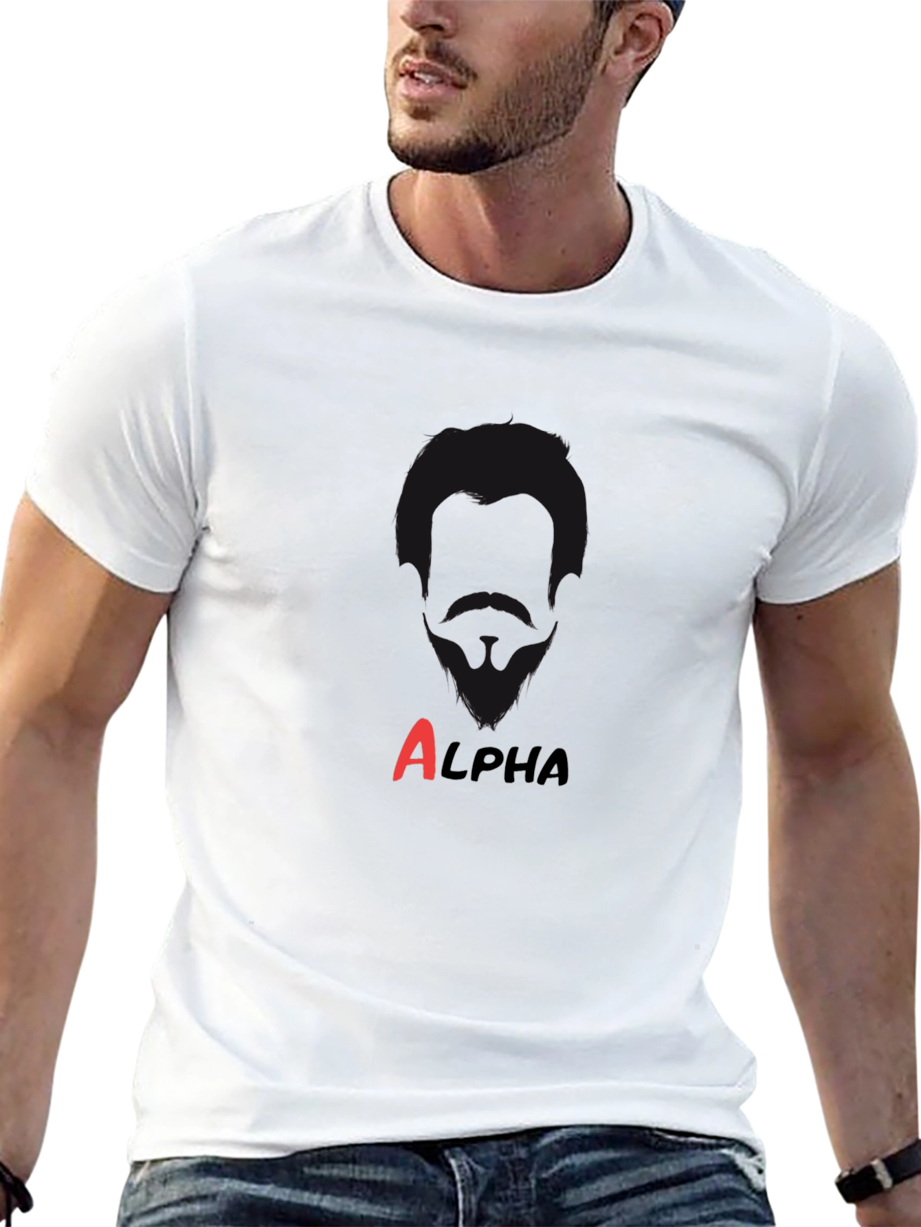 Alpha Graphic T-Shirt - Bold Streetwear Style