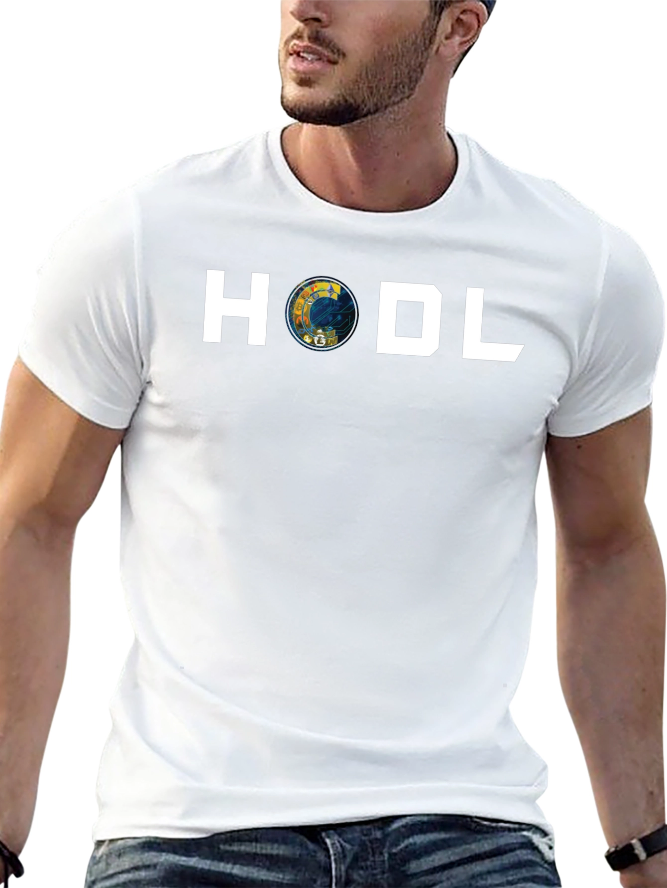 HODL Crypto T-Shirt - Bitcoin Blockchain Apparel