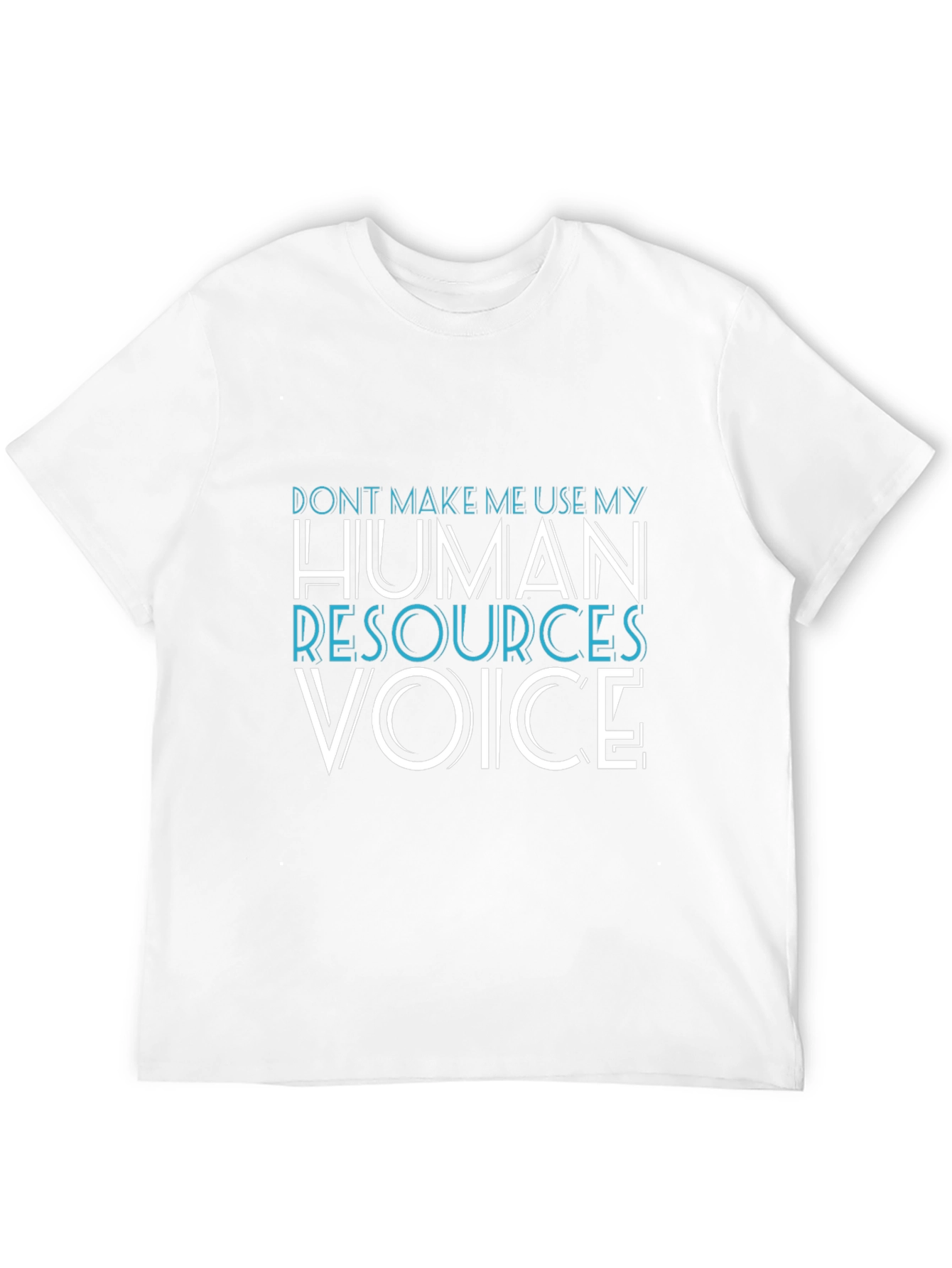 Human Resources Voice Graphic Tee - Black