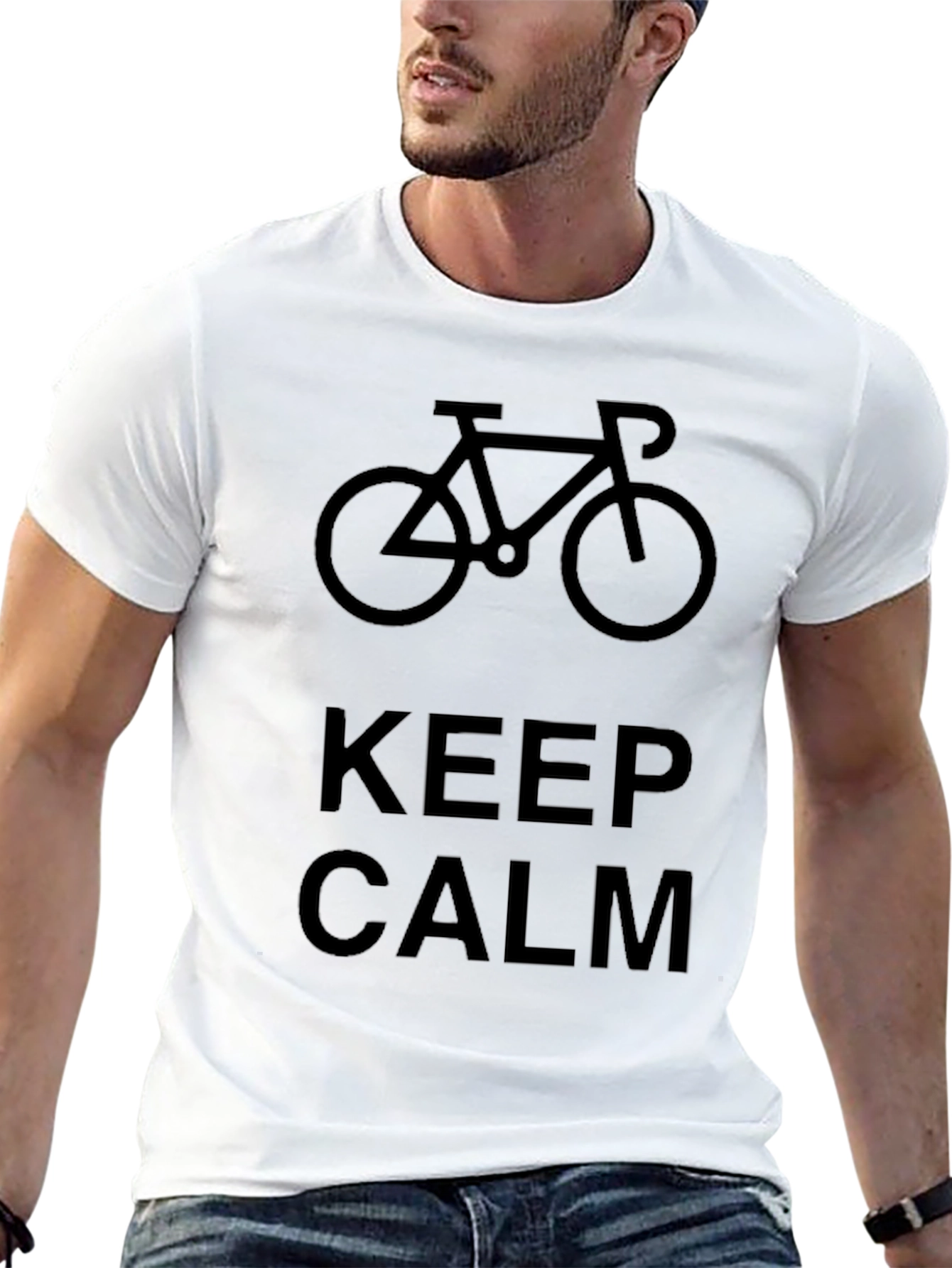 Keep Calm Bicycle T-Shirt