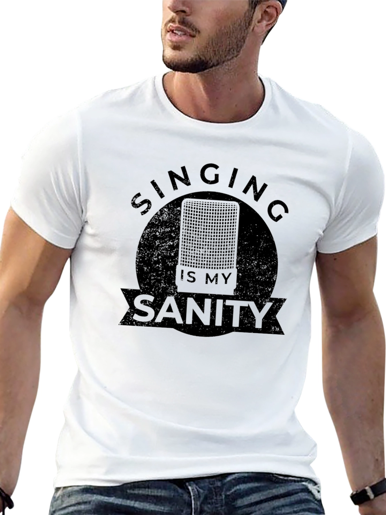 Singing Is My Sanity Graphic T-Shirt