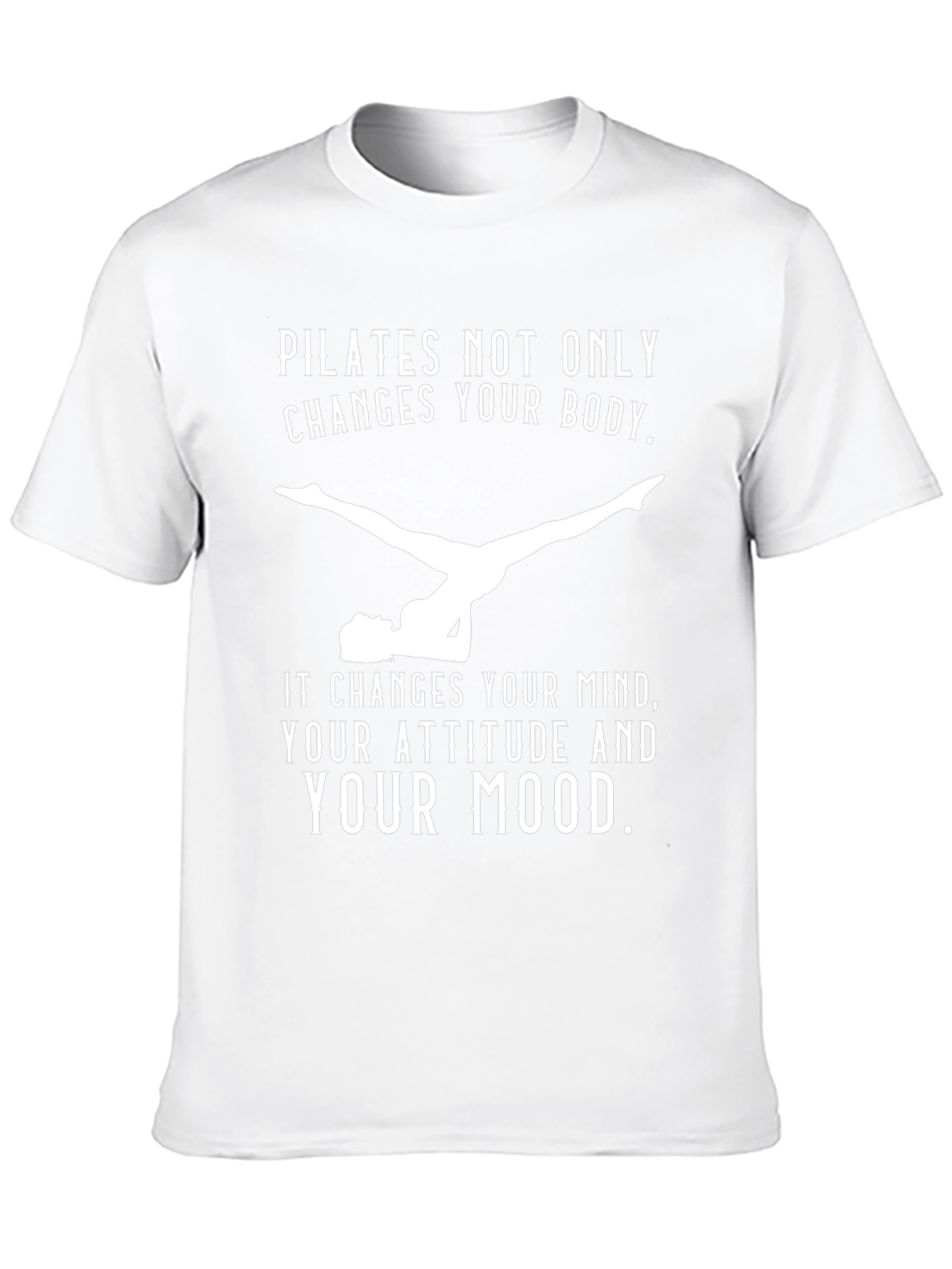 Pilates Mind & Body T-Shirt - Motivational Fitness Tee