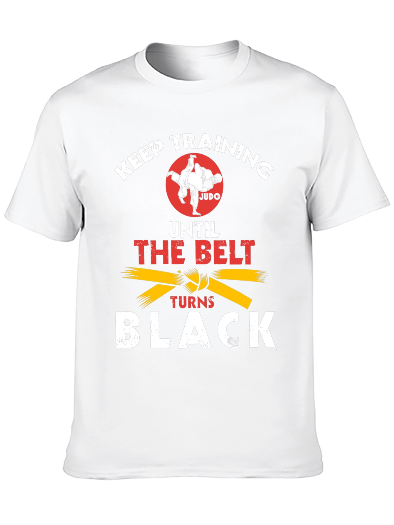 Judo Training Until Black Belt Graphic T-Shirt