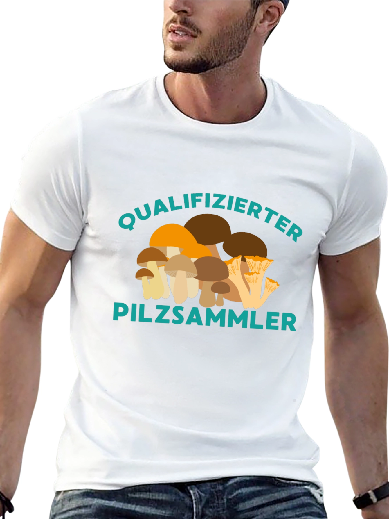 Qualified Mushroom Hunter T-Shirt