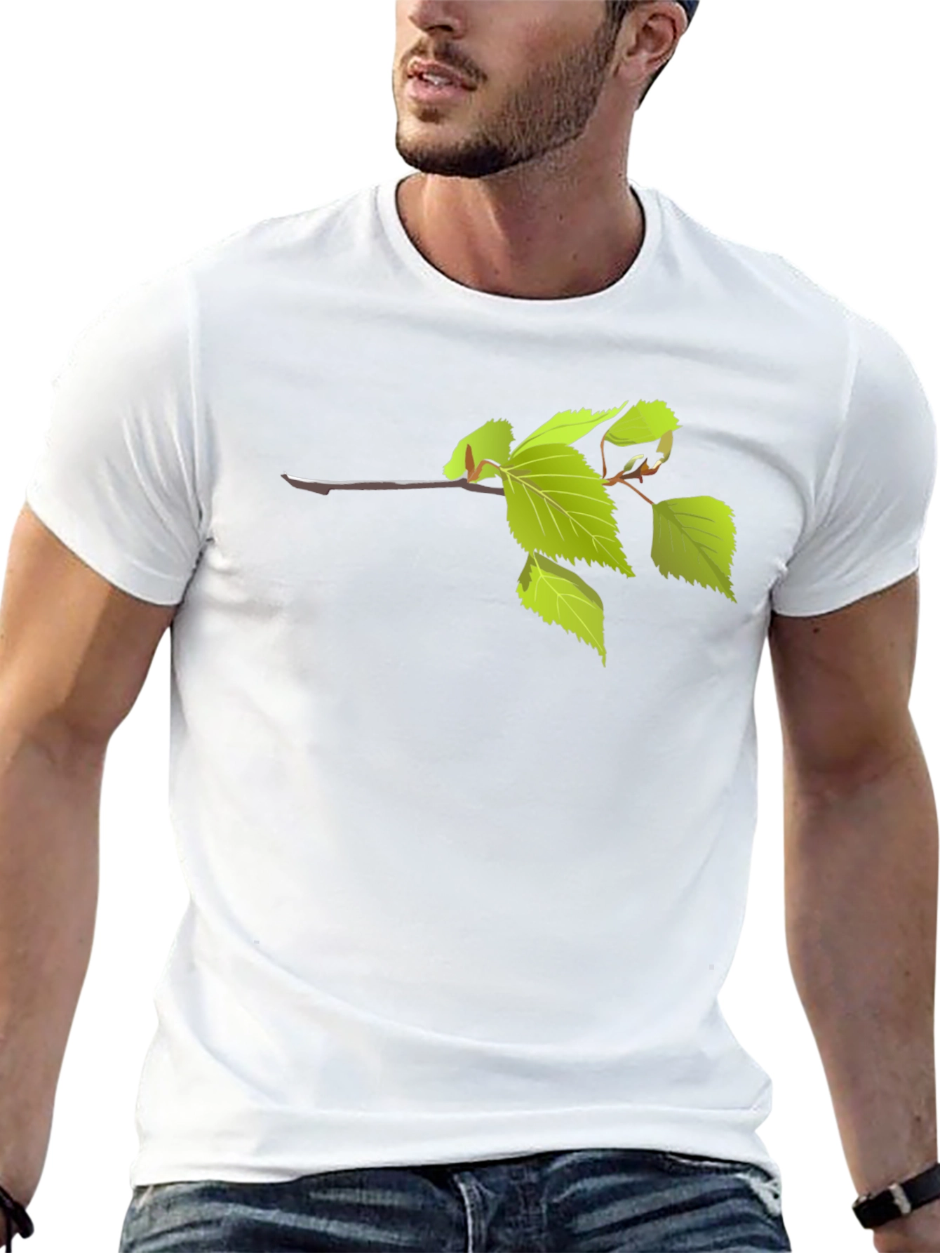 Nature Branch Graphic T-Shirt - Casual Comfort