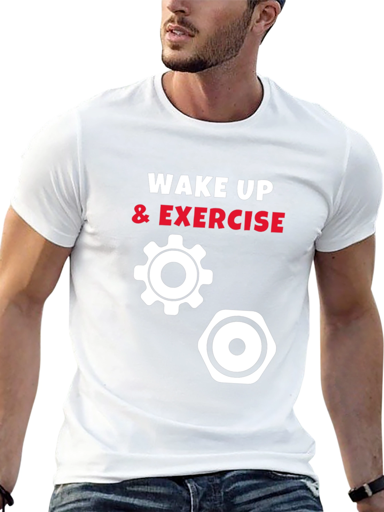 Wake Up & Exercise Graphic Tee
