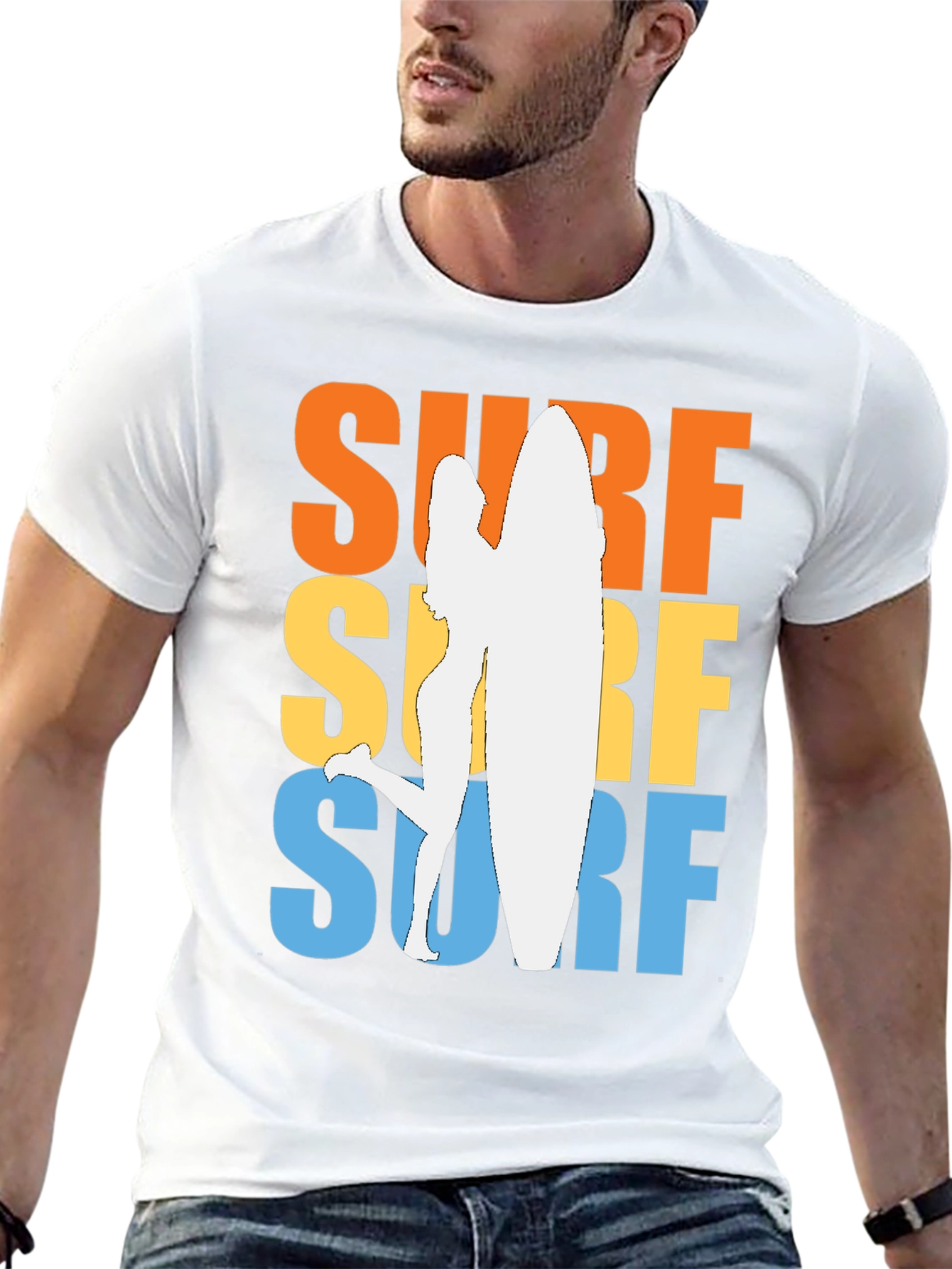 Surf Graphic Tee - Beach Vibes