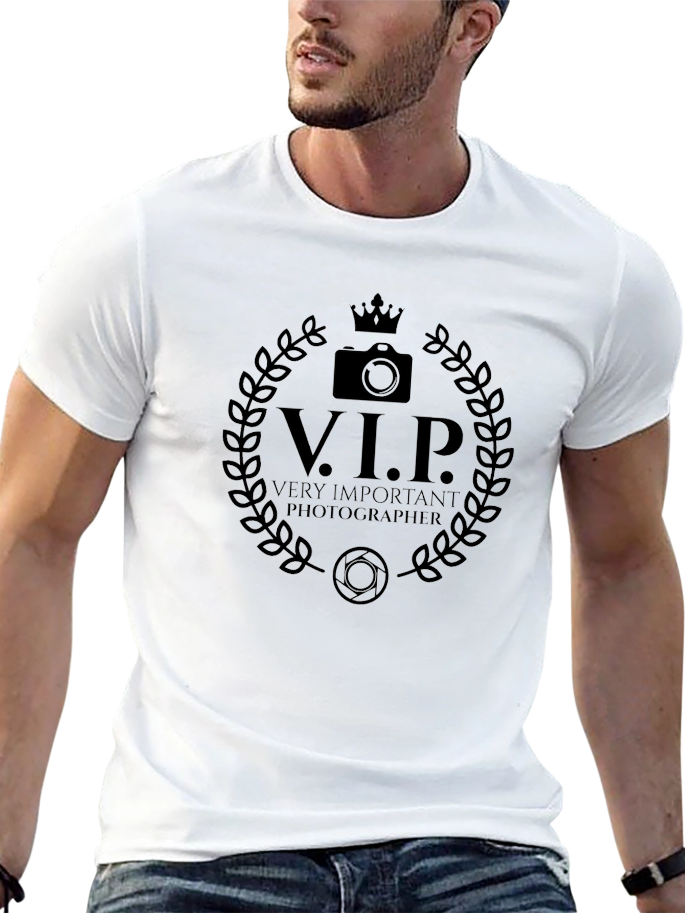 VIP Photographer Black T-Shirt