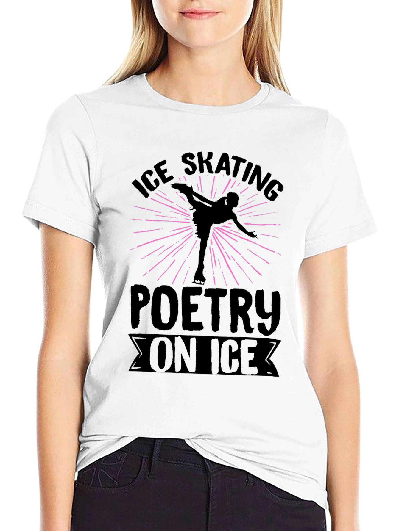 Ice Skating Poetry On Ice T-Shirt