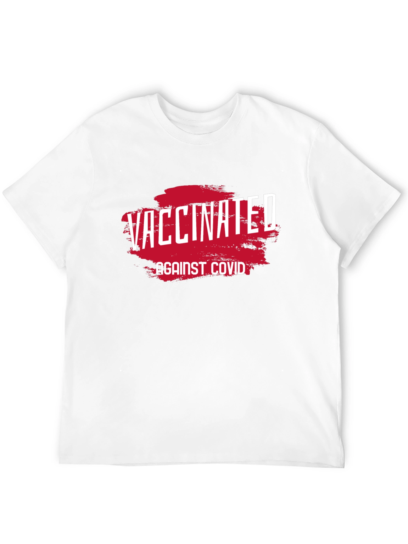 Vaccinated Against COVID T-Shirt - Black