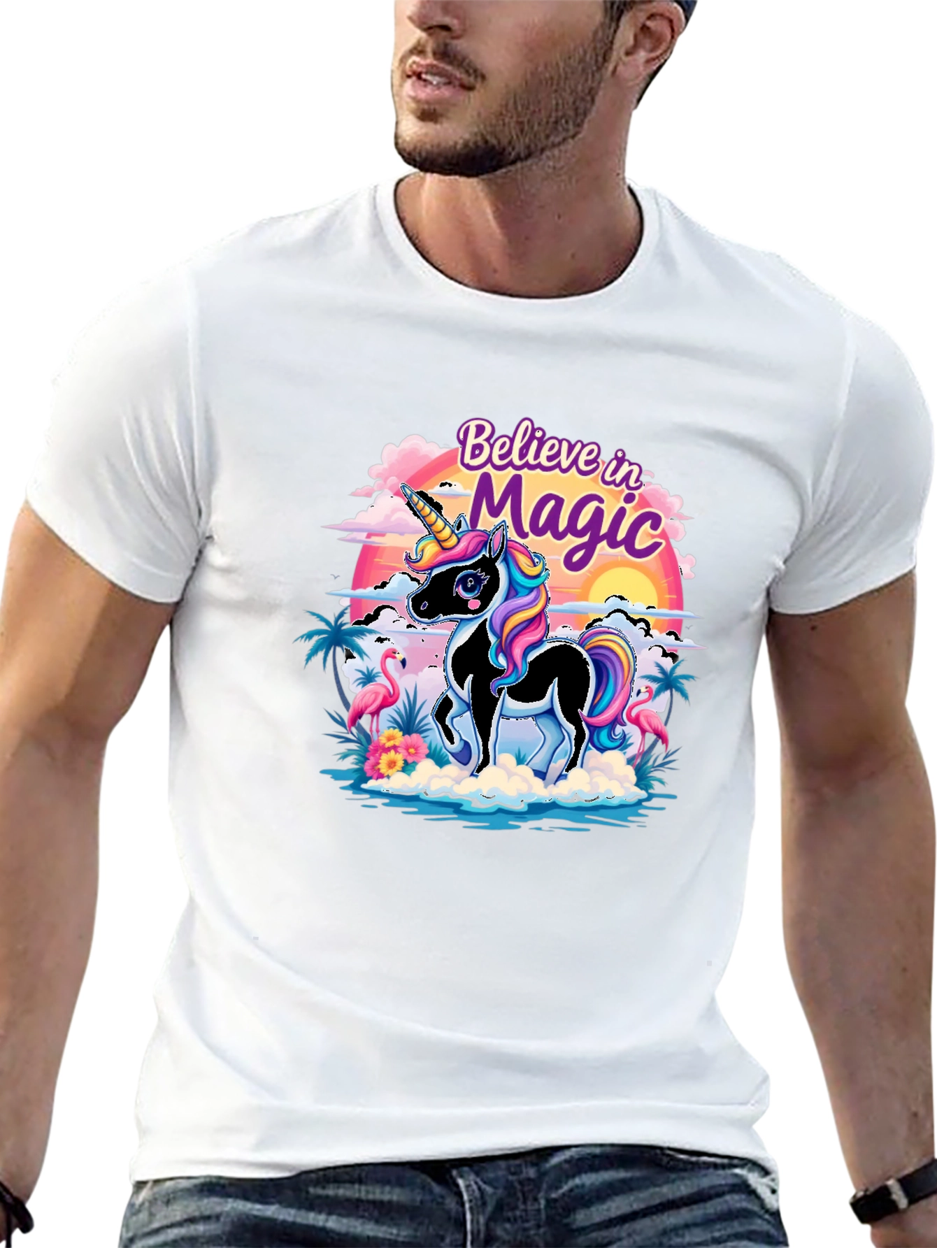 Believe in Magic Graphic T-Shirt