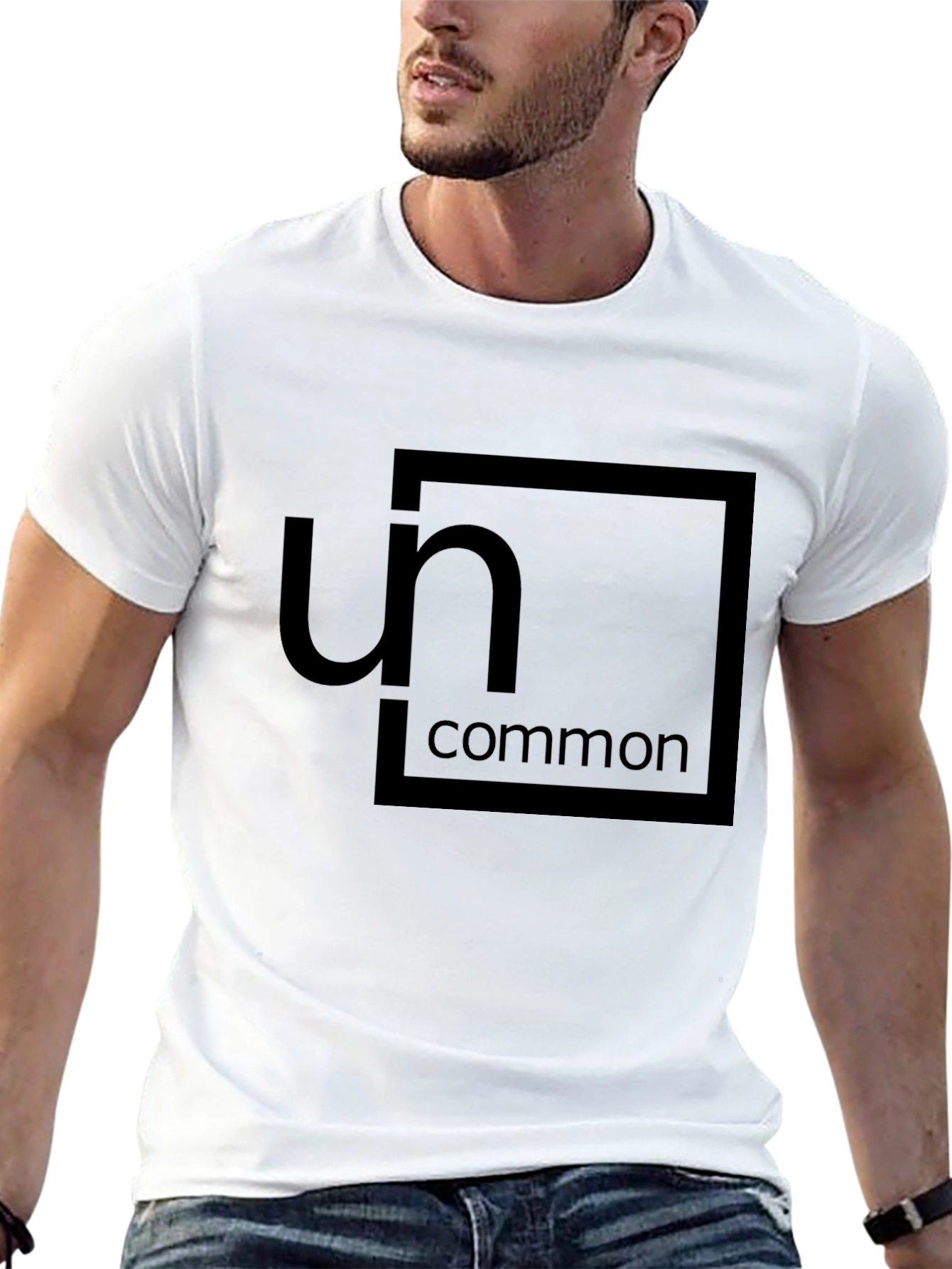 Uncommon Graphic Tee - Mens Black T-Shirt